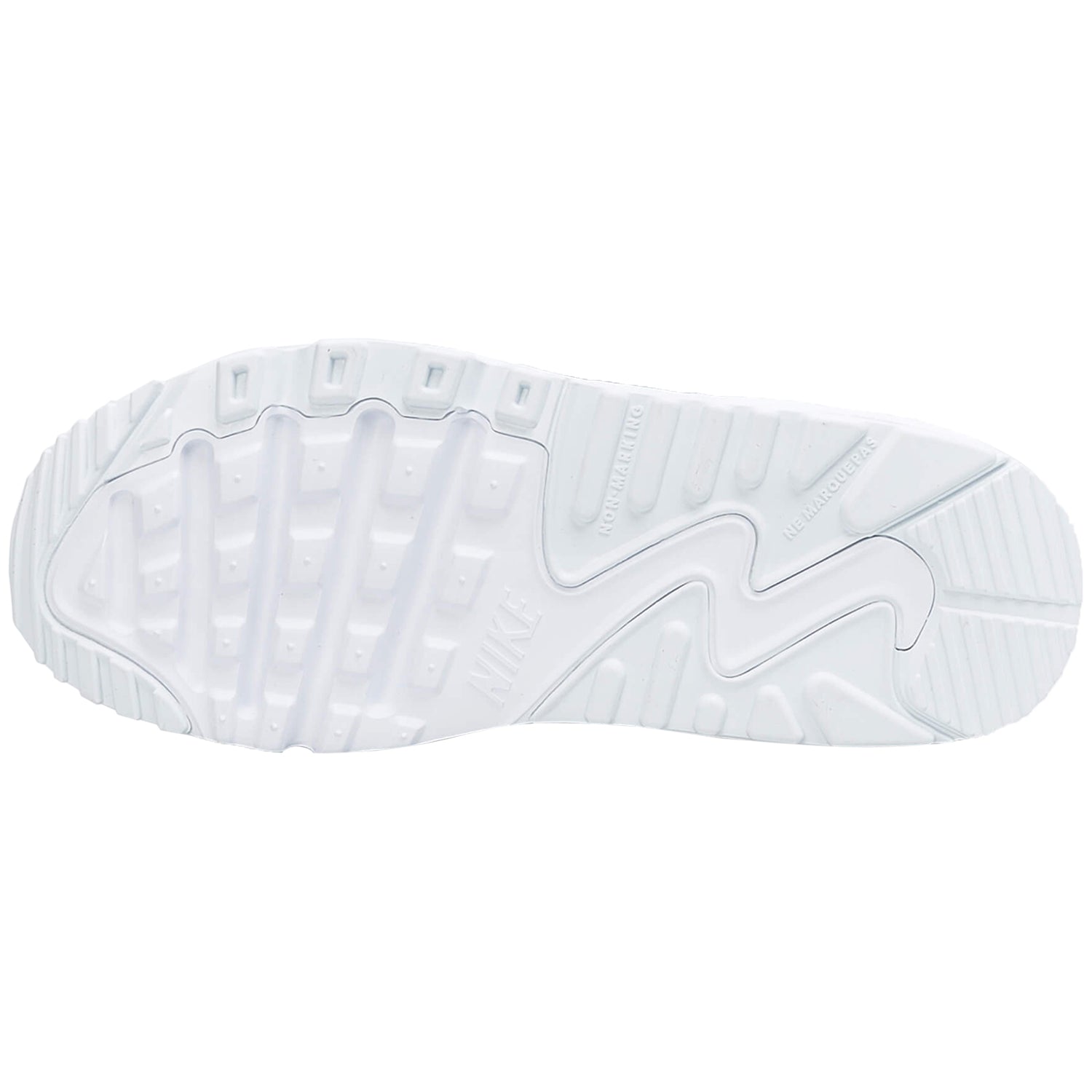 Nike Air Max 90 LTR (PS) Shoes White/White Boys / Girls Style :833414