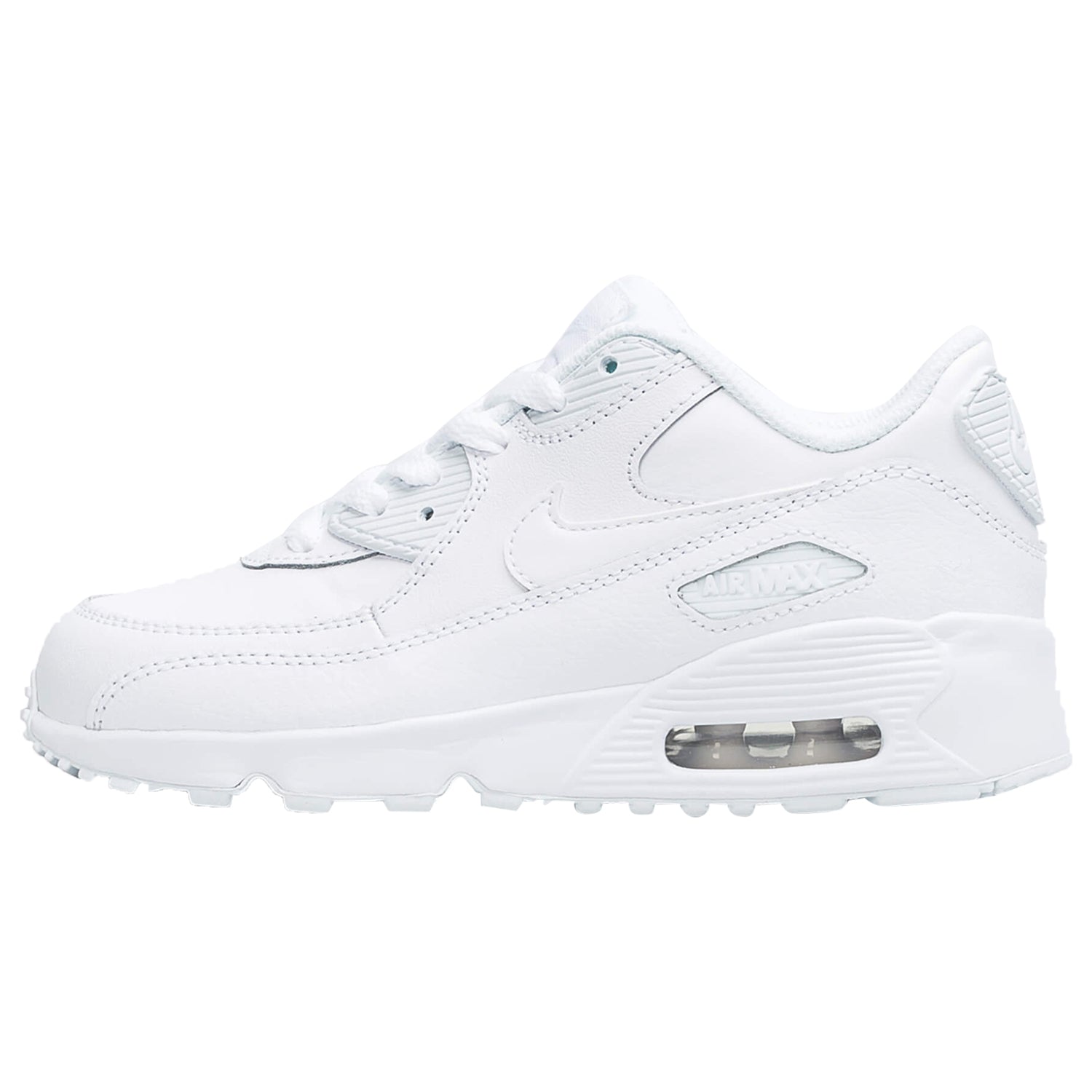 Nike Air Max 90 LTR (PS) Shoes White/White Boys / Girls Style :833414