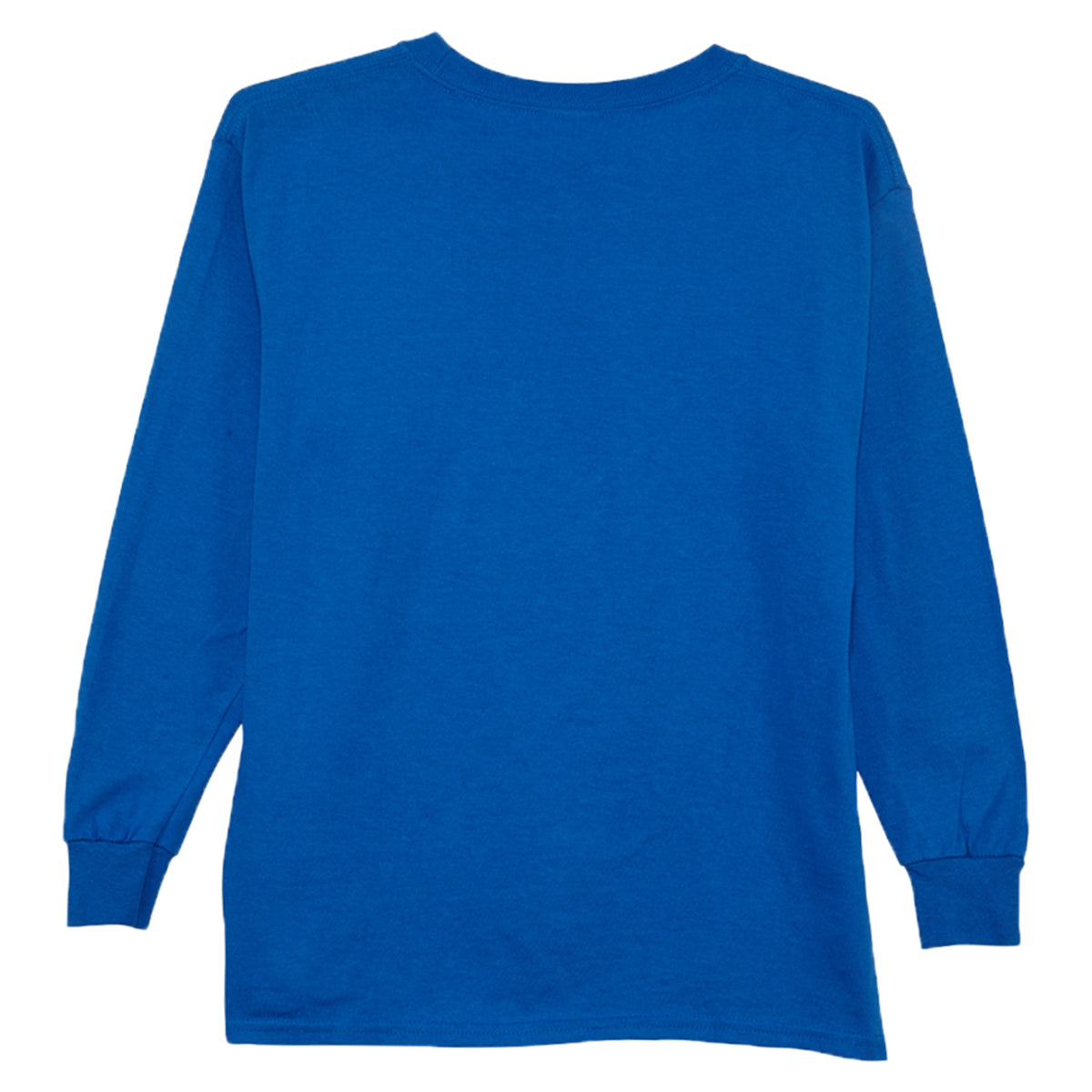 Gildan Ultra Cotton NY Rangers Alternate Logo Long Sleeve Crewneck T-Shirt Big Kids Style : G2400
