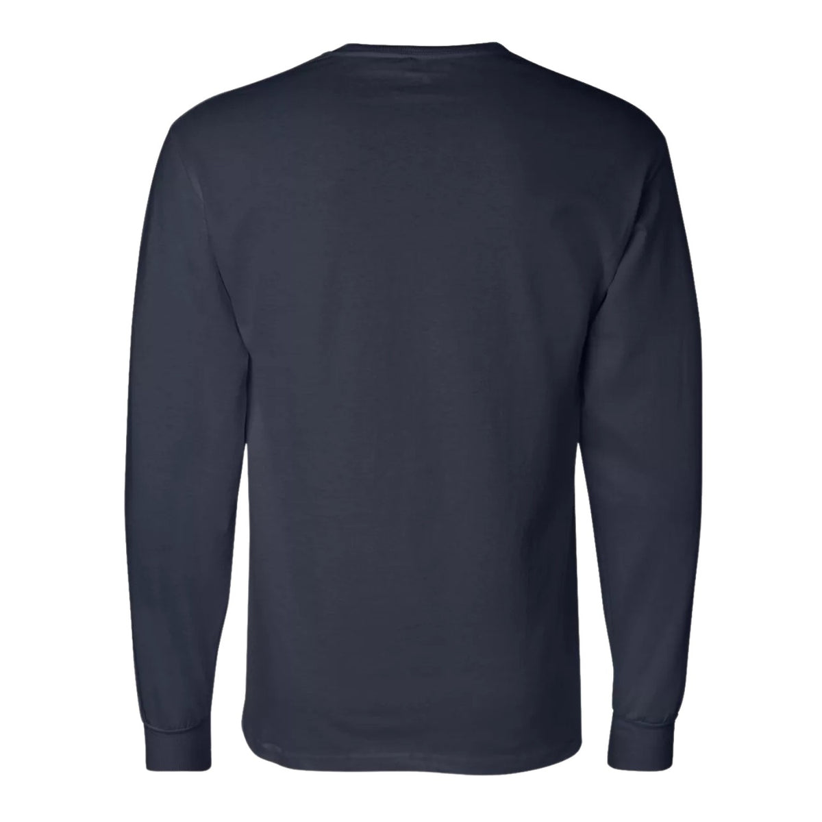 CHAMPION AUTHENTIC LONG SLEEVE TSHIRT:CC8C-NAVY