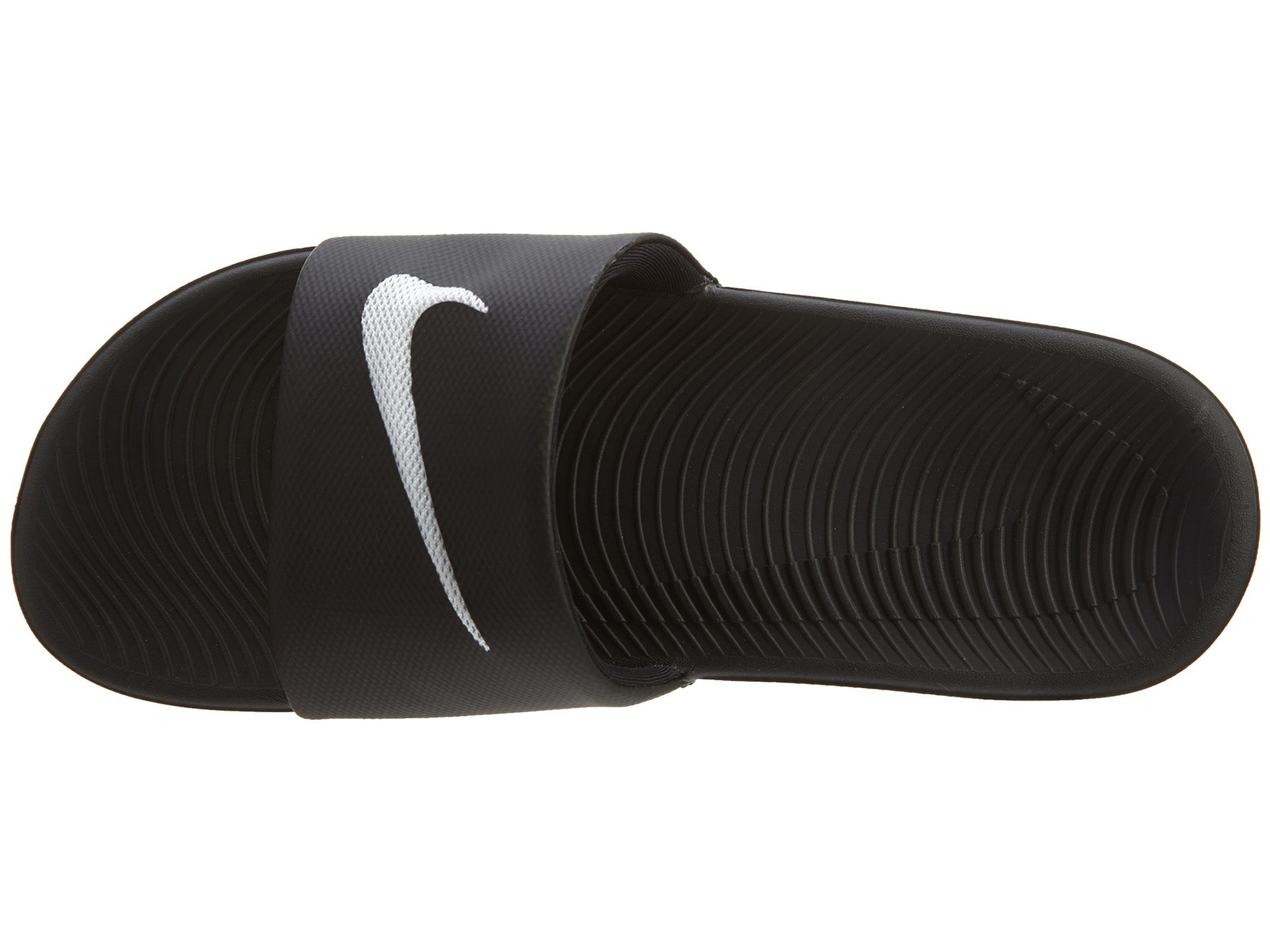 Nike Kawa Slide Black / White Youth Slippers Boys / Girls Style :819352