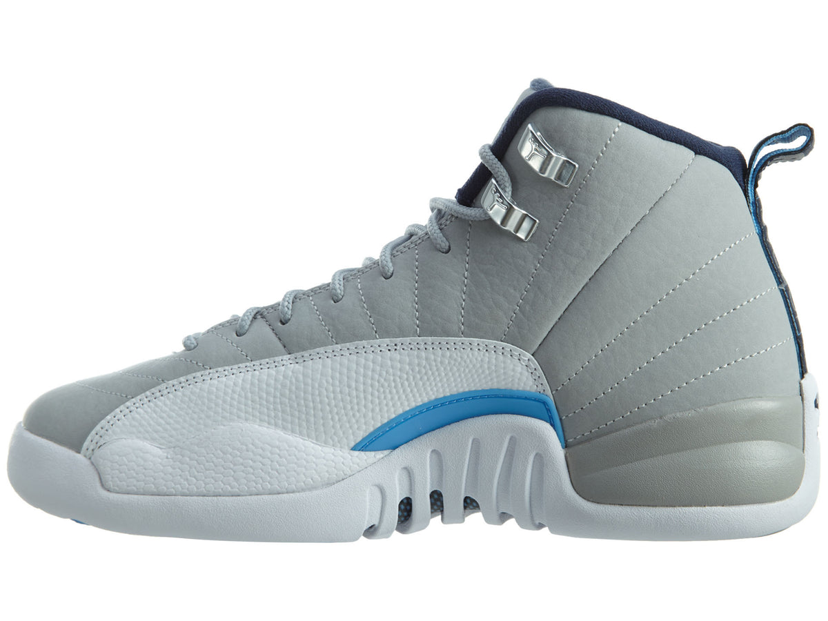Air Jordan 12 Retro Bg (gs) "unc" - wlf gry Boys / Girls Style :153265