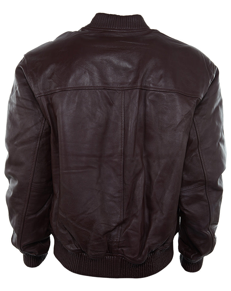 Hudson Outerwear Basic Leather Jacket Mens Style : HU00241