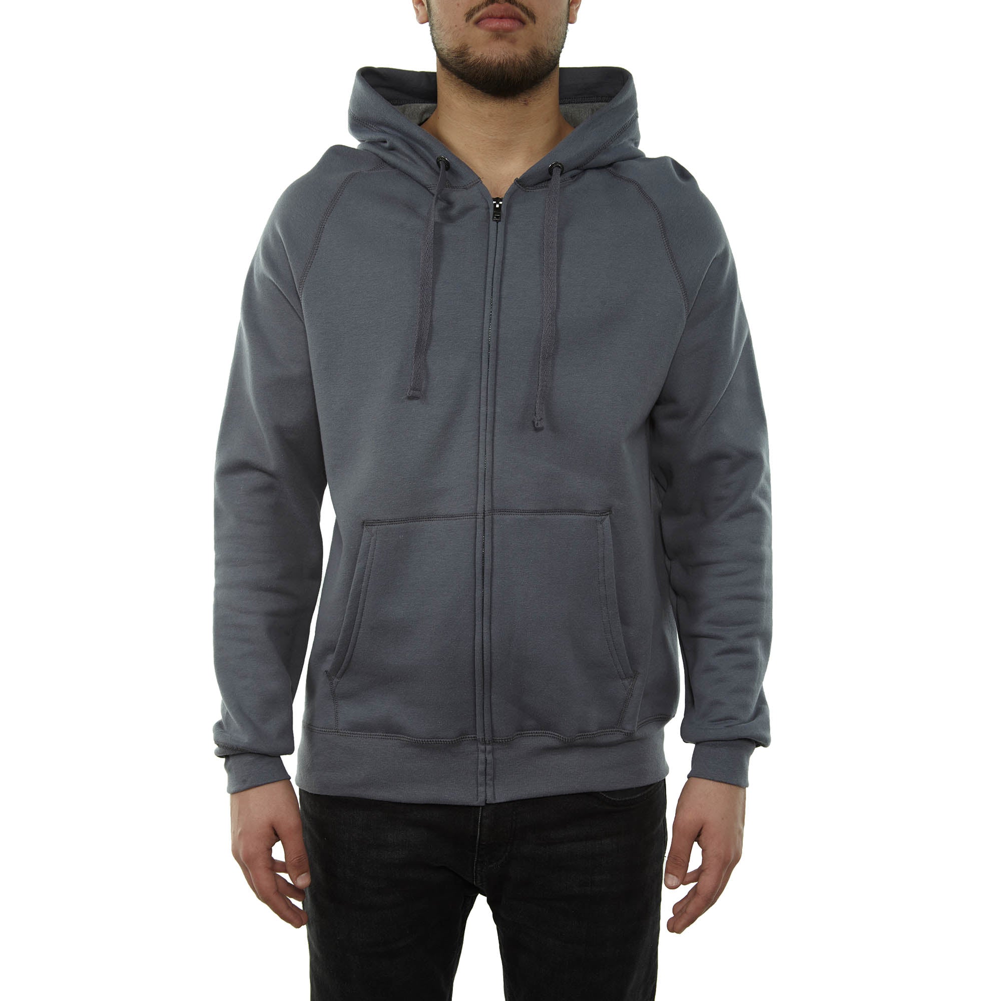 Hanes Big Nano Premium Soft Lightweight Fleece Full Zip Hoodie Mens Style : N280