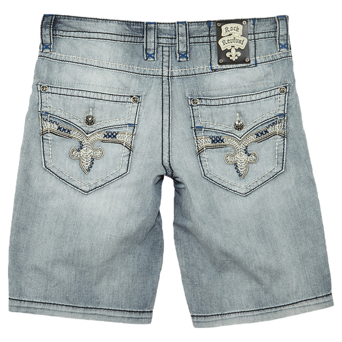 Rock Revival Short Mens Style : RSM839-5