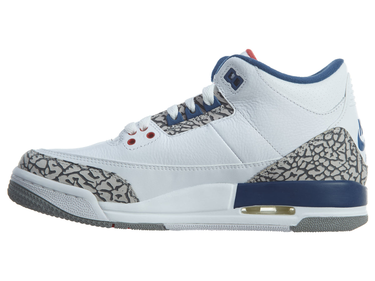 Air Jordan 3 Retro Og Bg (gs) "true Blue 2016 Release" - Air Jordan Boys / Girls Style :854261