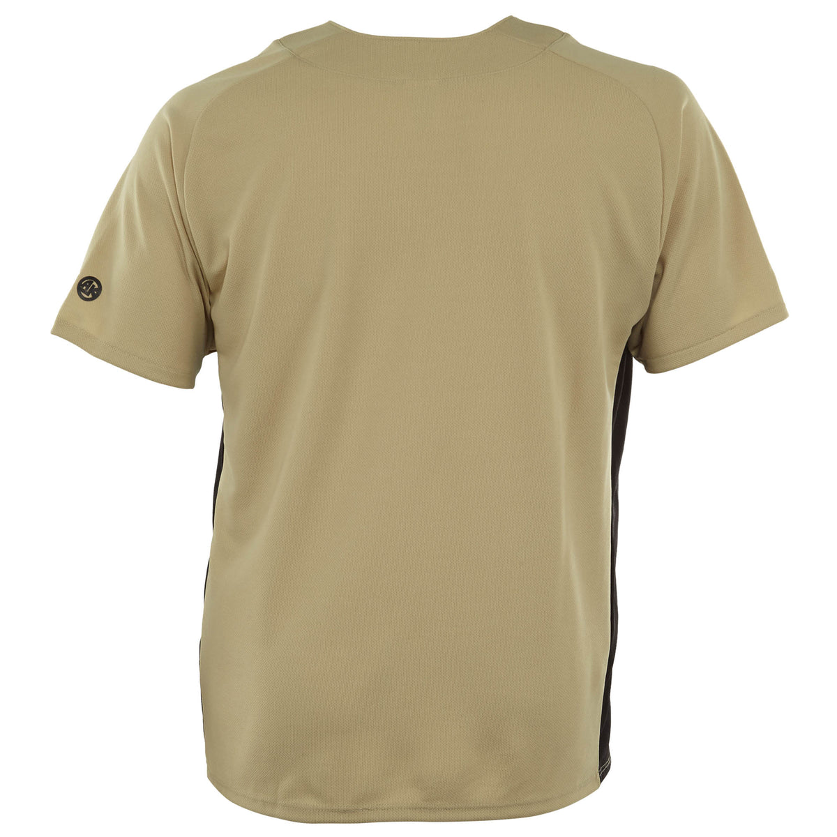 Athletic Knit We Will Single Button Short Sleeves Meshed Pullover Baseball Jersey Mens Style : BA543