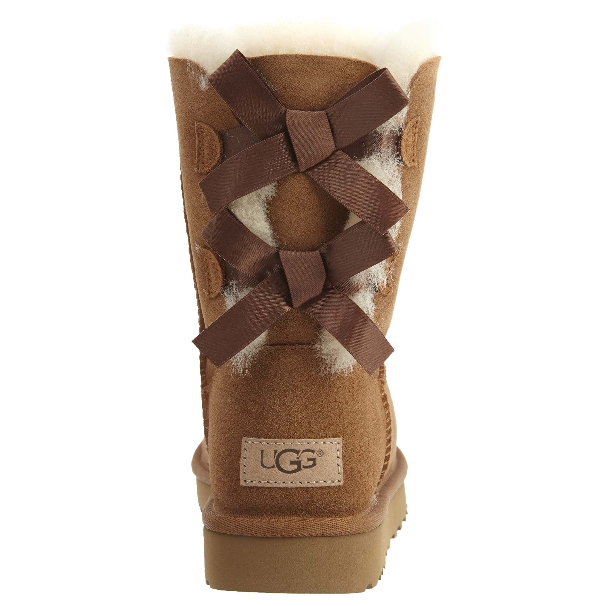 UGG Bailey Bow II Boot Chestnut (Women&