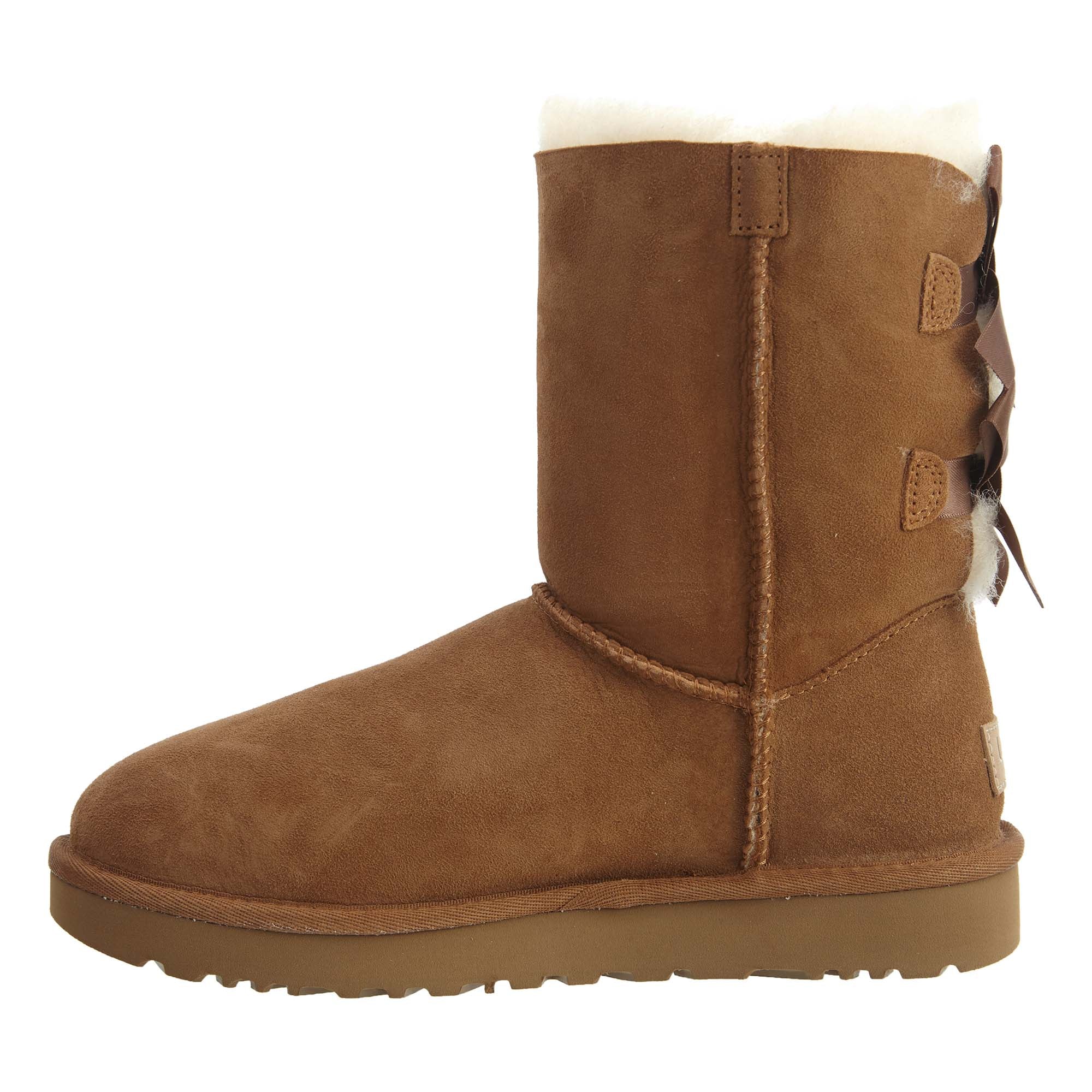 UGG Bailey Bow II Boot Chestnut (Women&