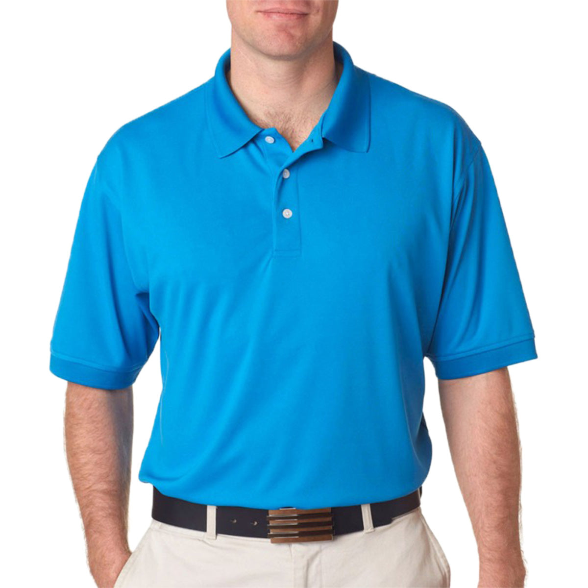 Ultra Club Tempcontrol Platinium Performance Pique Polo T-shirt Mens Style : 8315