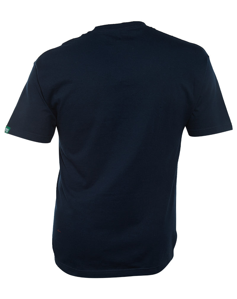 Mighty Healthy Short Sleeve Slogan Crewneck T-Shirt Mens Style : RN113647