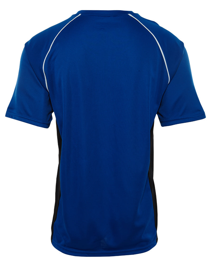 Augustia Baseball/softball 3-color Wicking Moisture Management Two-button Base Hit Jersey Mens Style : 1540