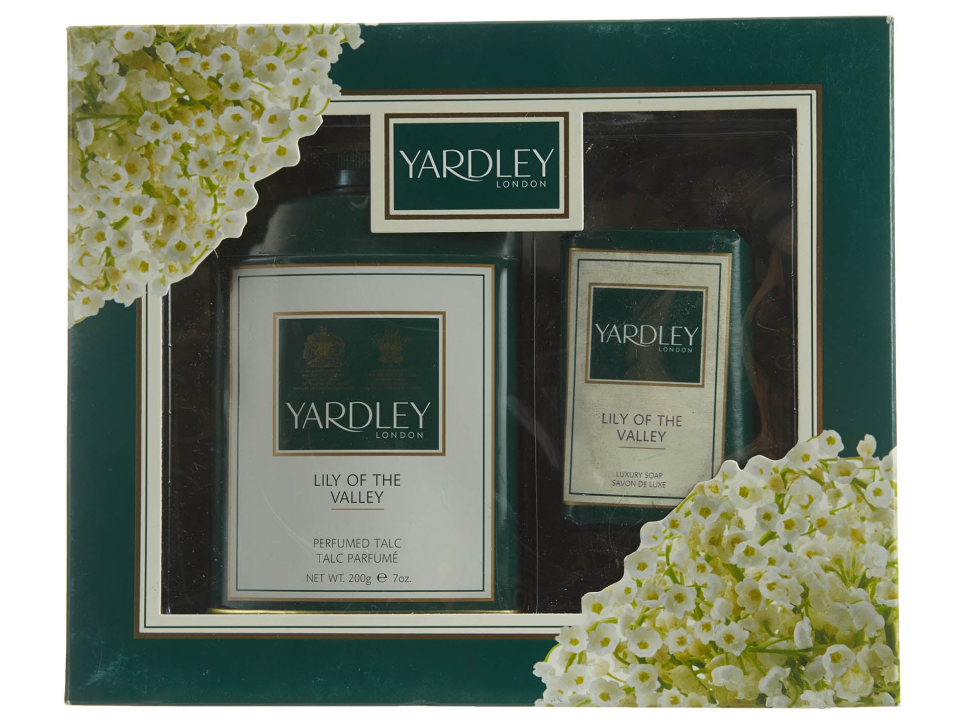 Yardley London Lilly Of The Valley 2-piece Gift Set (Talc And Luxury Soap) Mens Style : Y74x1102
