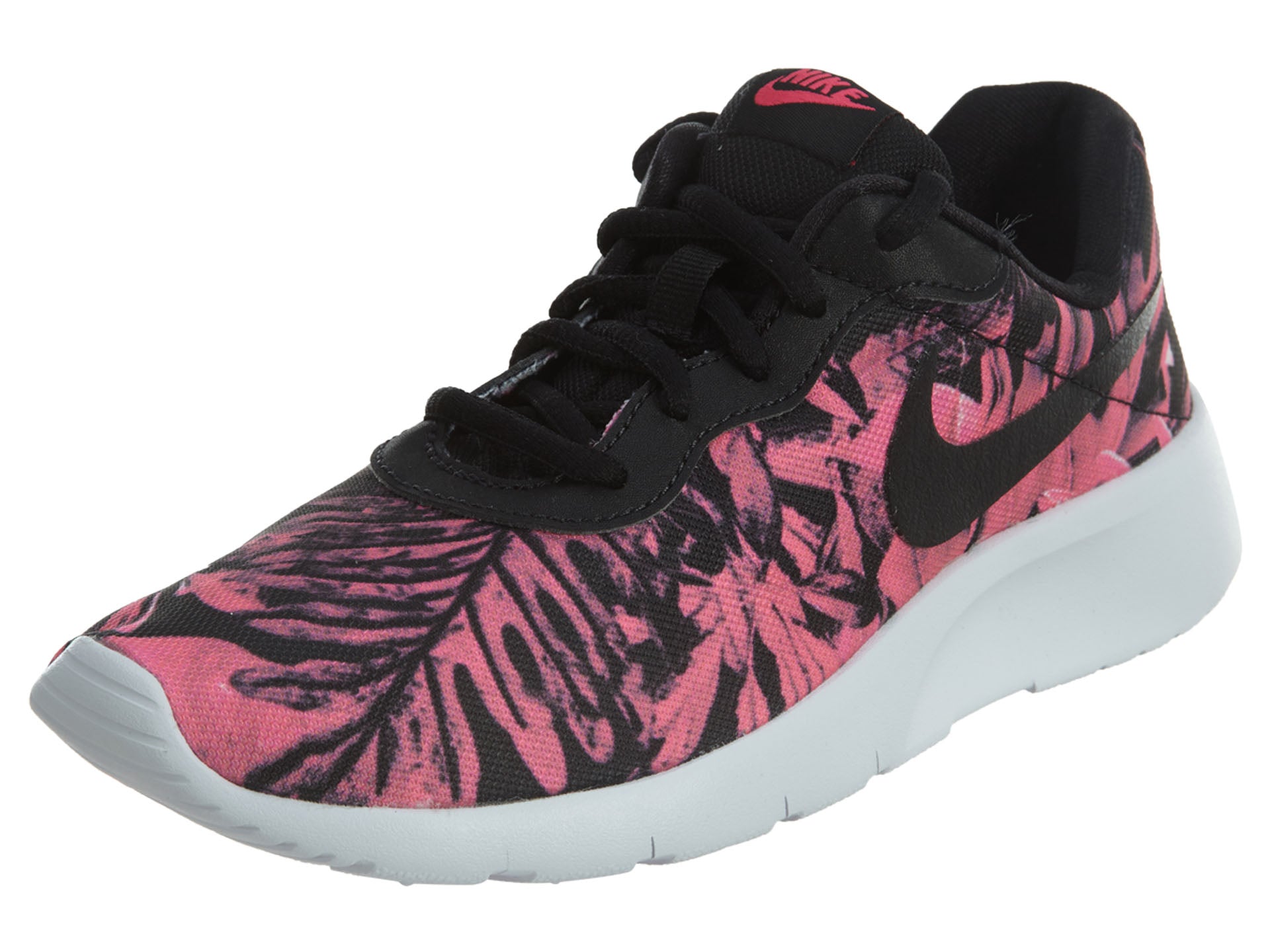 Nike Girls Tanjun Print Black Pink Athletic Boys / Girls Style :833668