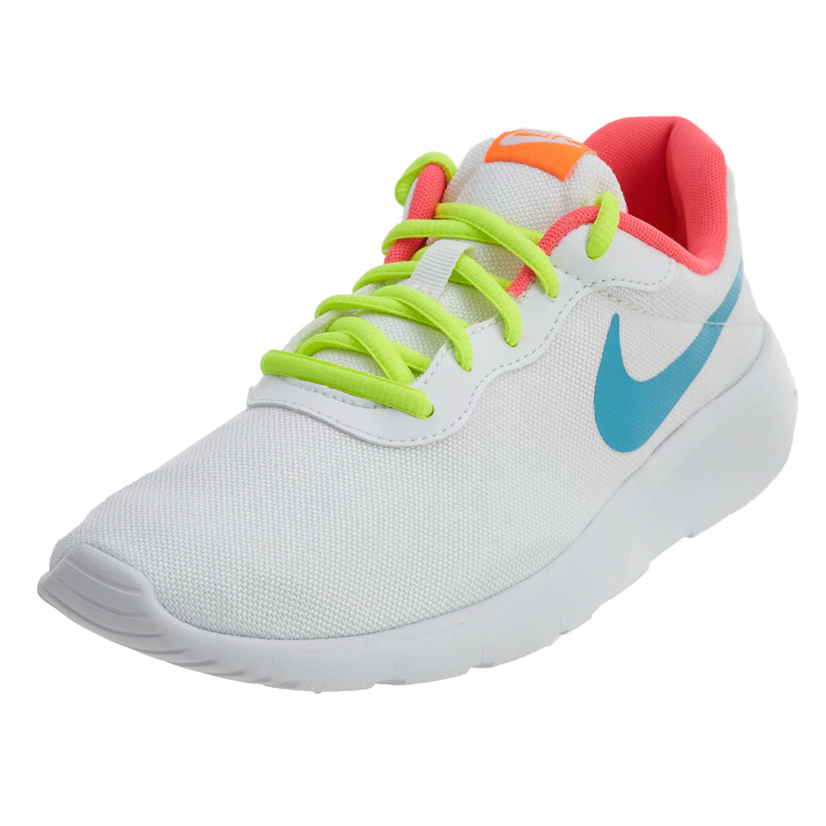 Nike Tanjun (GS) White Pink Blue Running Shoes Girl&