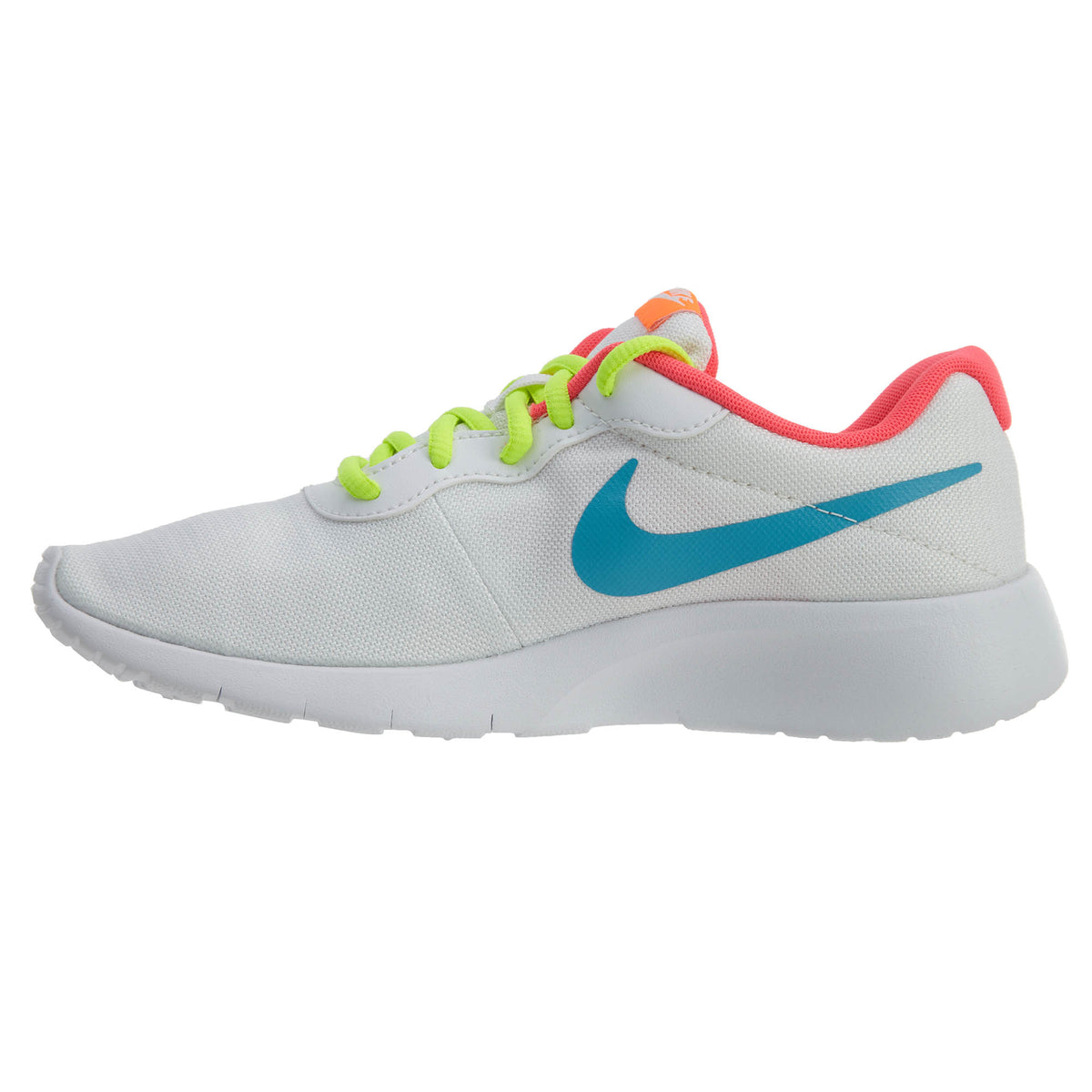 Nike Tanjun (GS) White Pink Blue Running Shoes Girl&