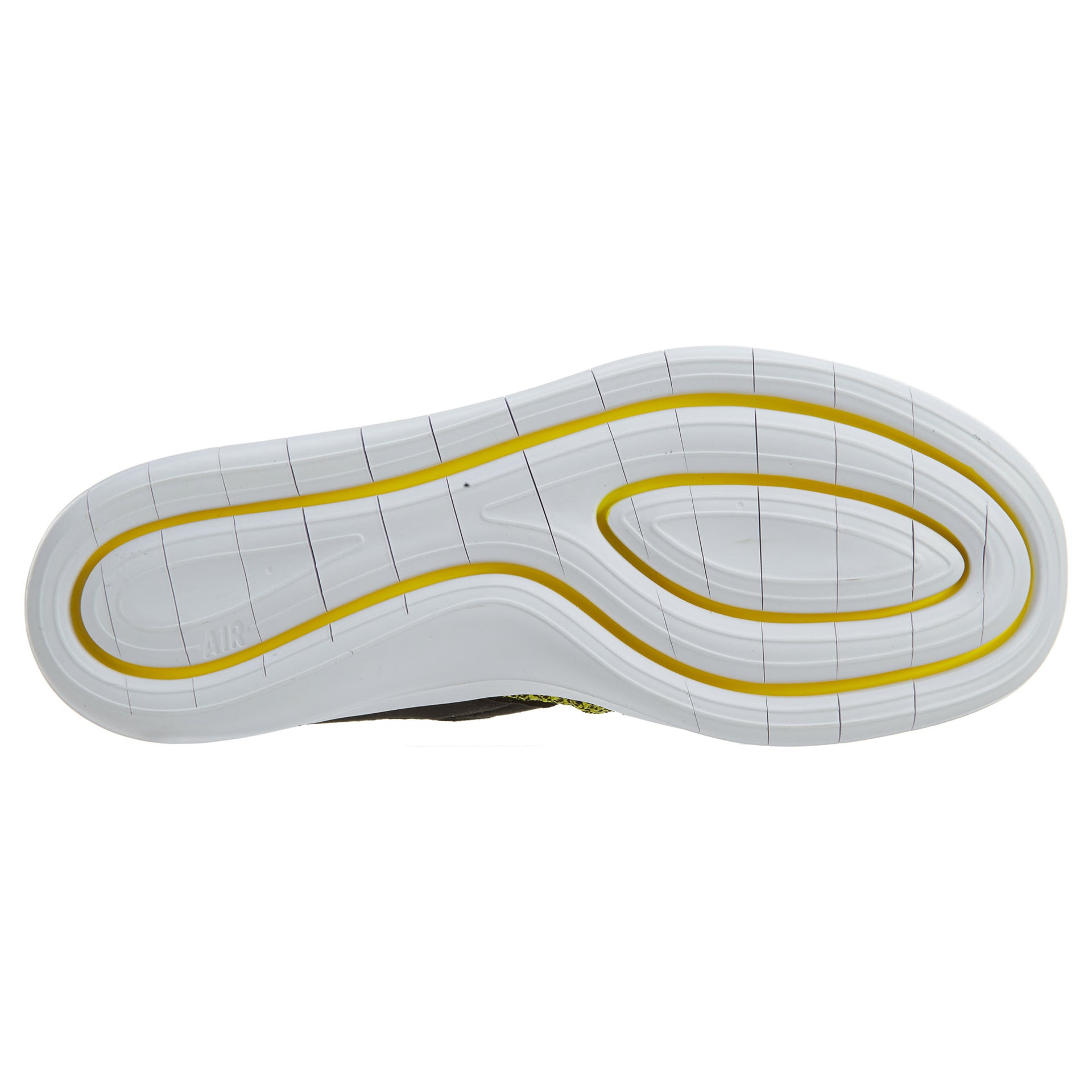 Nike Air Sockracer Flyknit Black White-Yellow Strike (Women's)