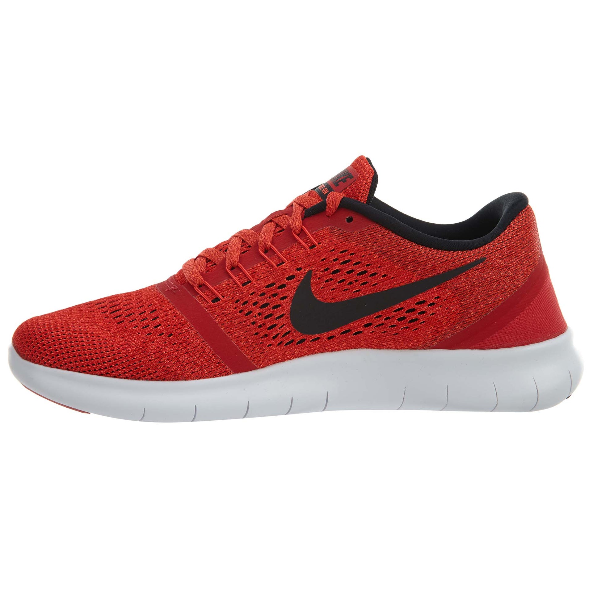 Nike Free Run RN Running Shoes Red Sneakers Mens Style :831508