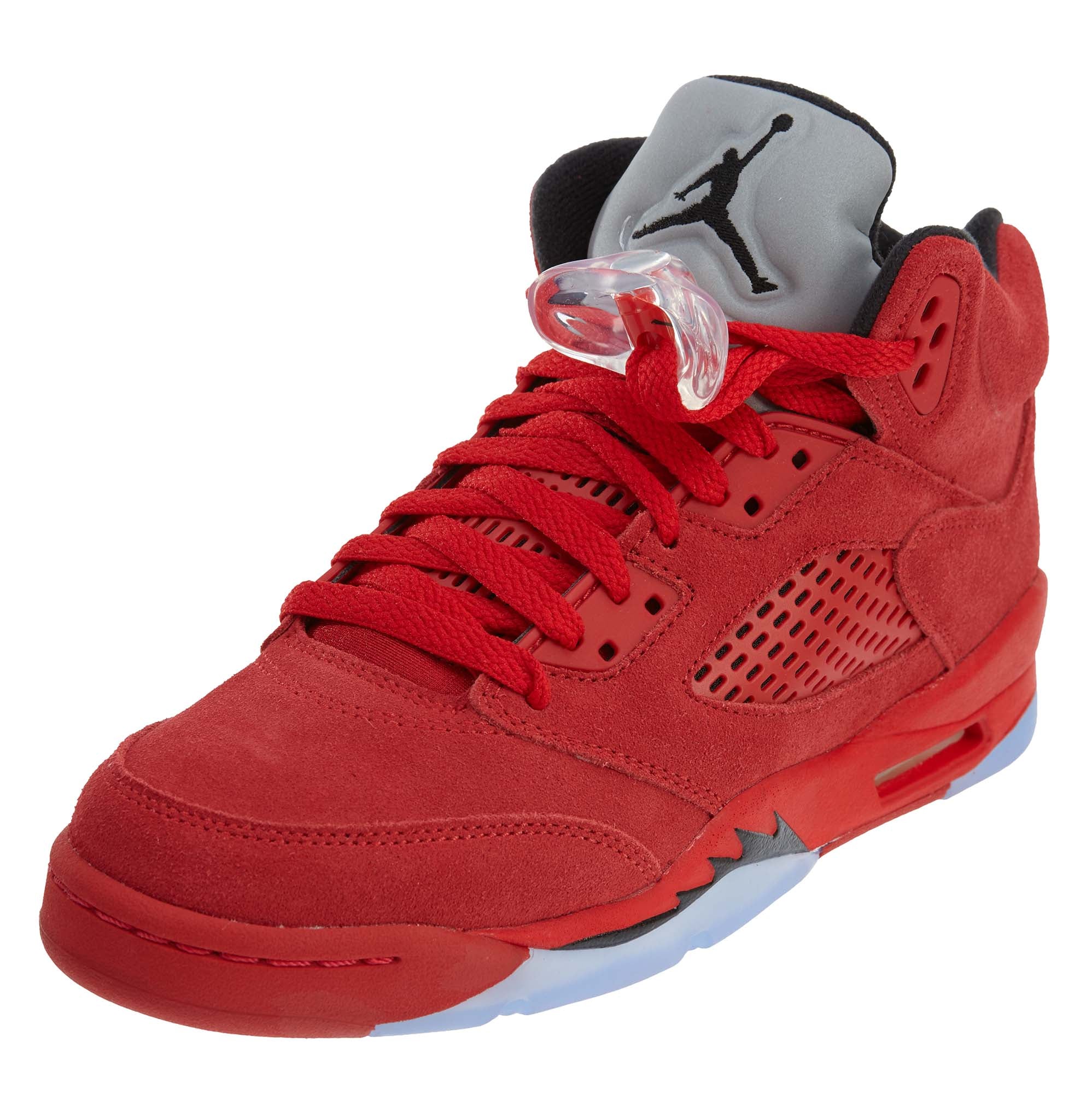 Air Jordan 5 Retro Bg (gs) "red Suede" Boys / Girls Style :440888