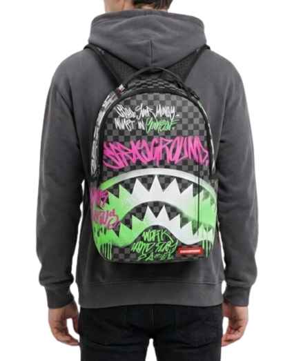 Sprayground Spray Poetry New Version Dlxv Backpack Unisex Style : 910b7783nsz