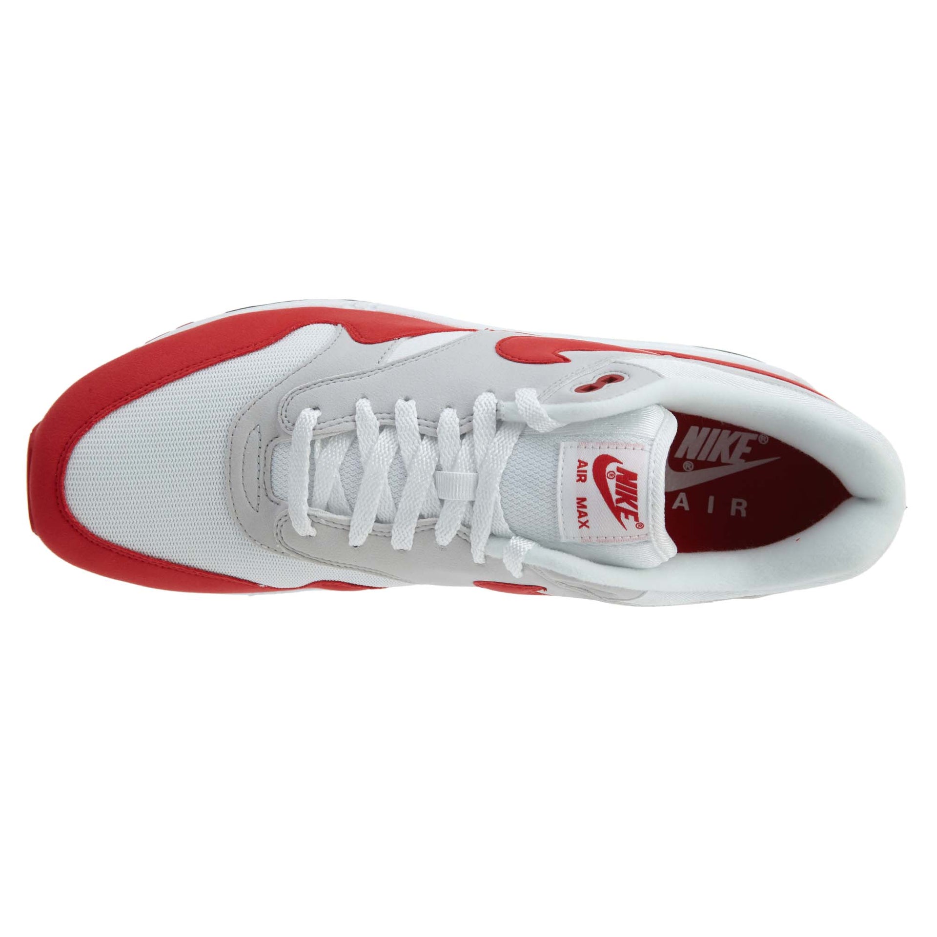 Nike Air Max 1 Anniversary - white/university red Mens Style :908375