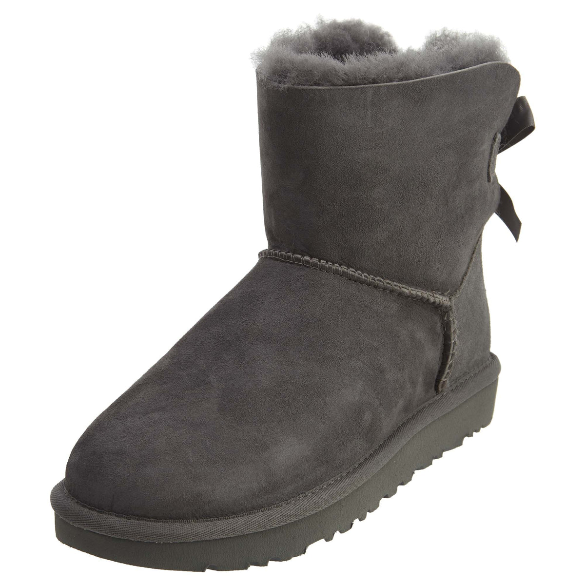 UGG Mini Bailey Bow II Boot Grey (Women&