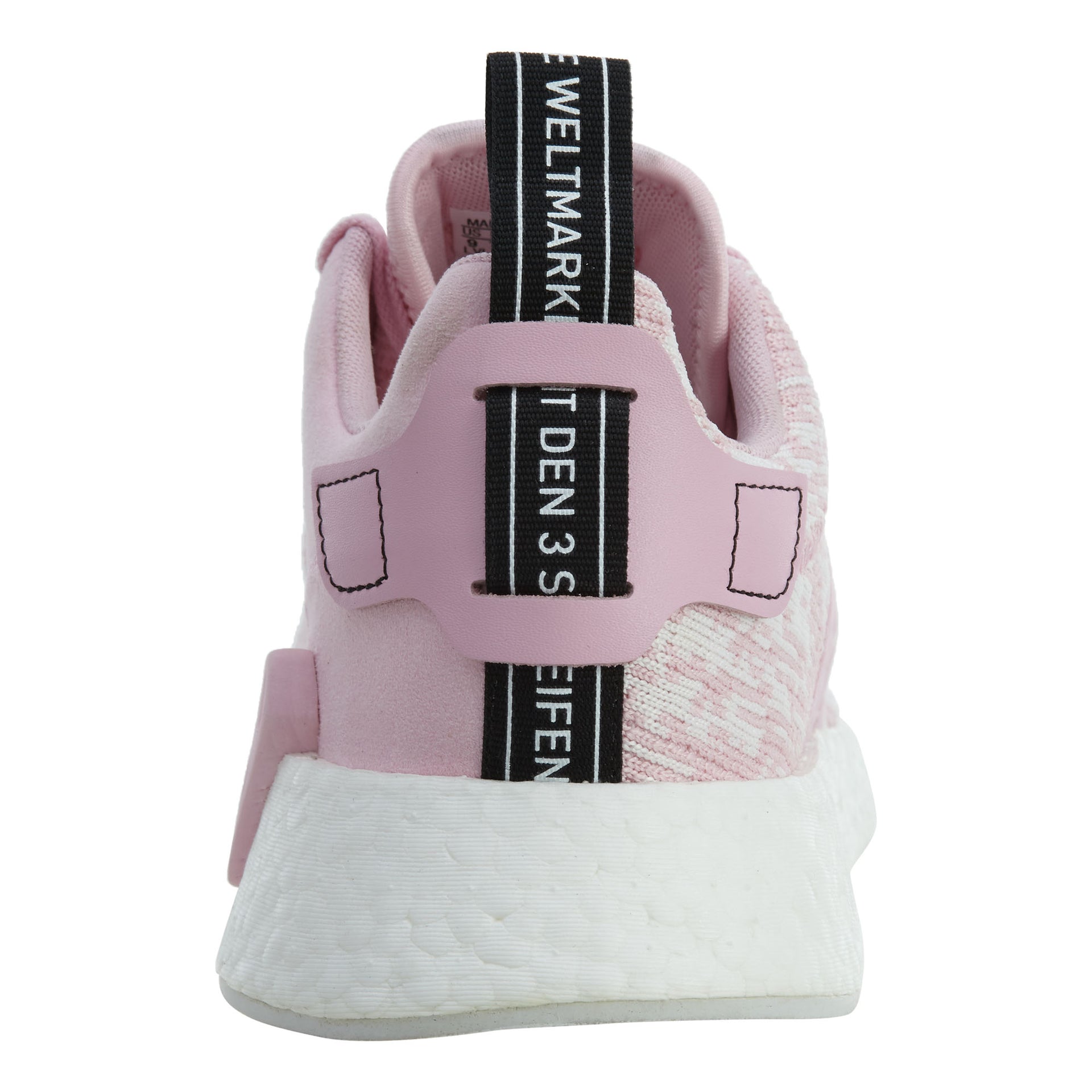 Adidas NMD R2 Wonder Pink Black PrimeKnit Boost Womens Style :BY9315