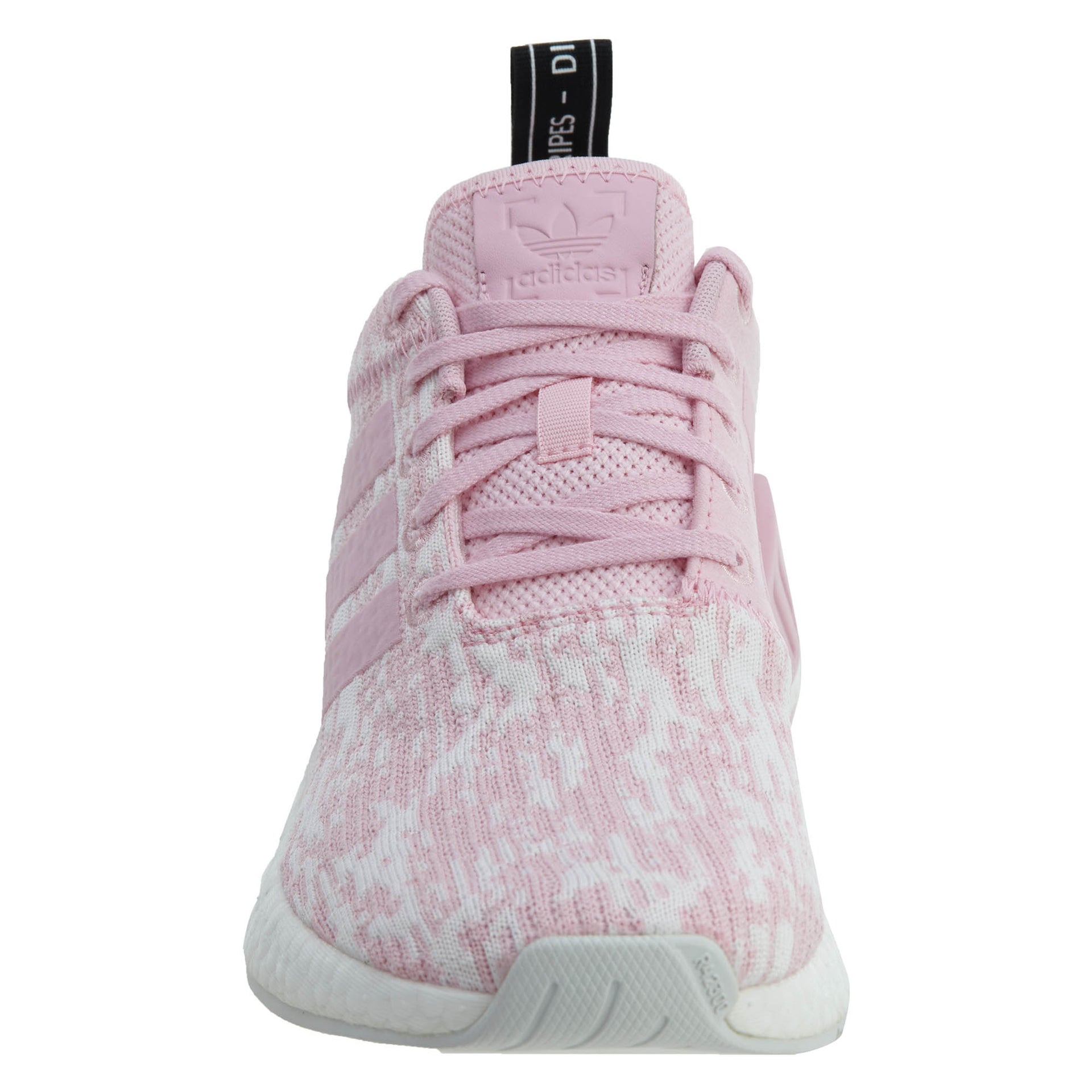 Adidas NMD R2 Wonder Pink Black PrimeKnit Boost Womens Style :BY9315