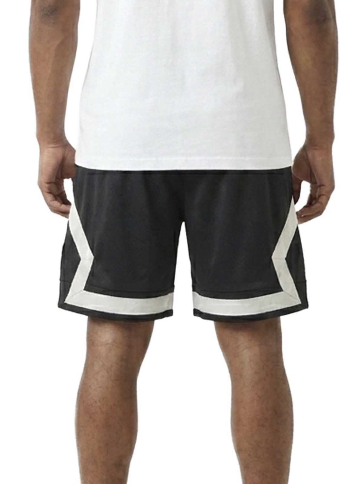 Smoke Rise Perforated Pu Fashion Short Mens Style : Ps22285