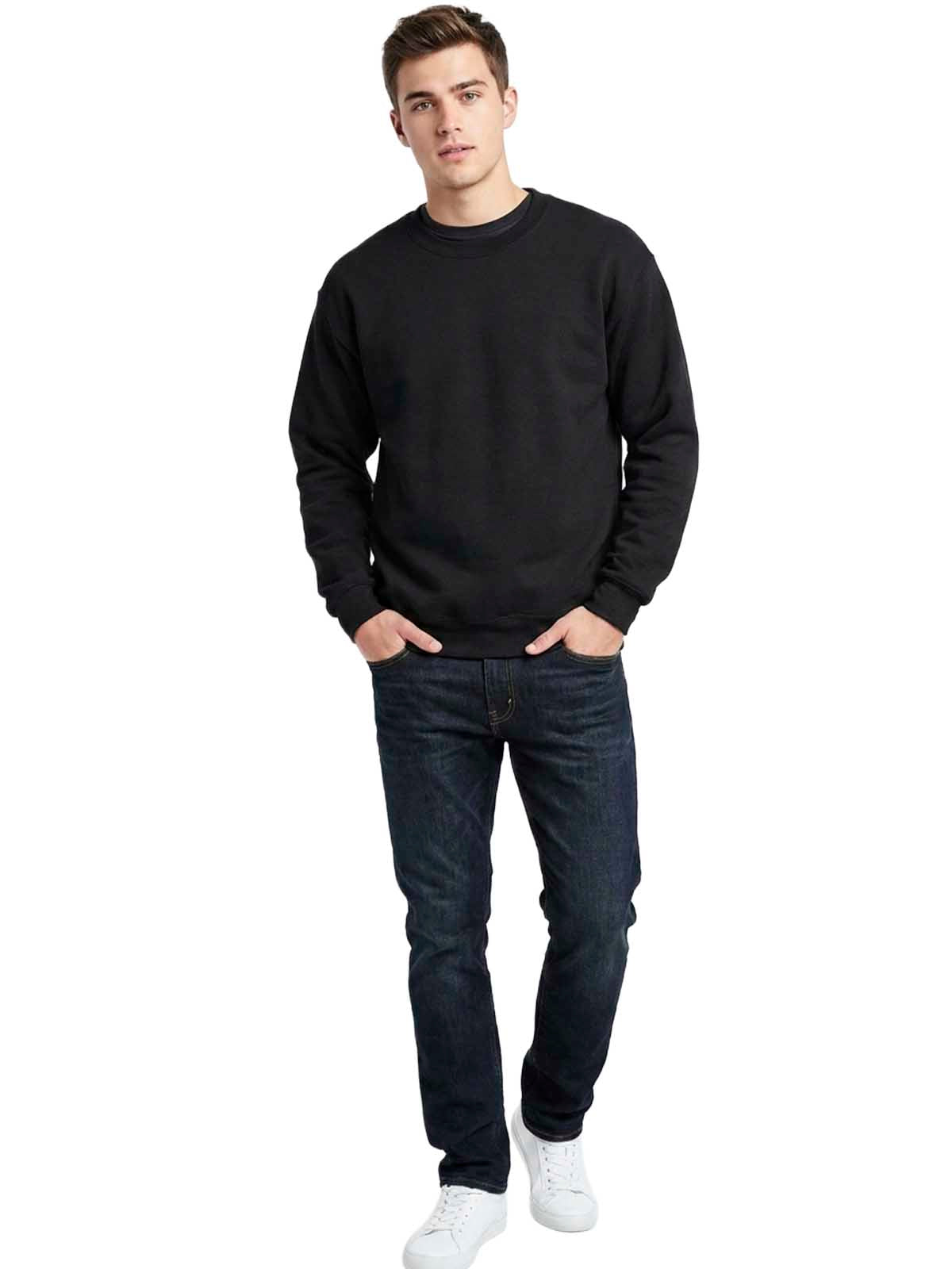 Jerzees Nublend 50/50 Crew Neck Pullover Sweatshirt Mens Style : 562MR