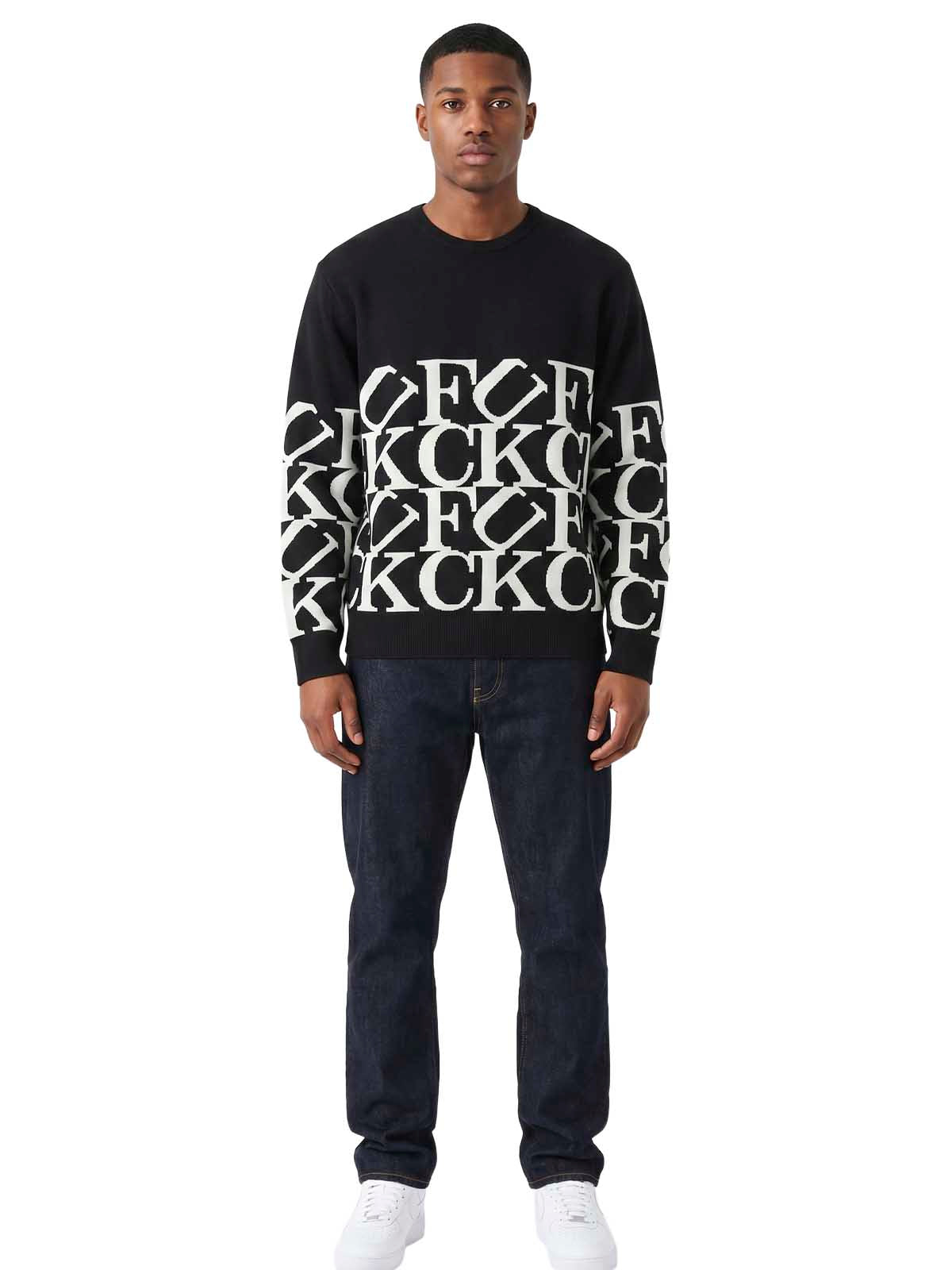 Supreme Fuck All Sweater Mens Style : Ss21sk15