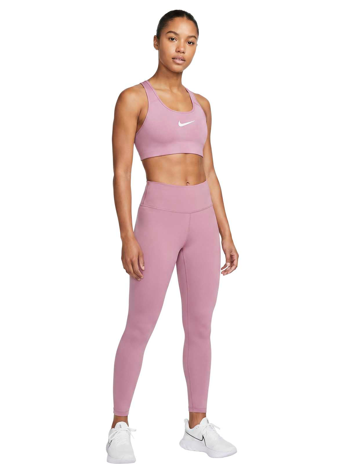 Nike Swoosh Medium-support Non-padded Sports Bra (Plus Size) Womens Style : Bq0973