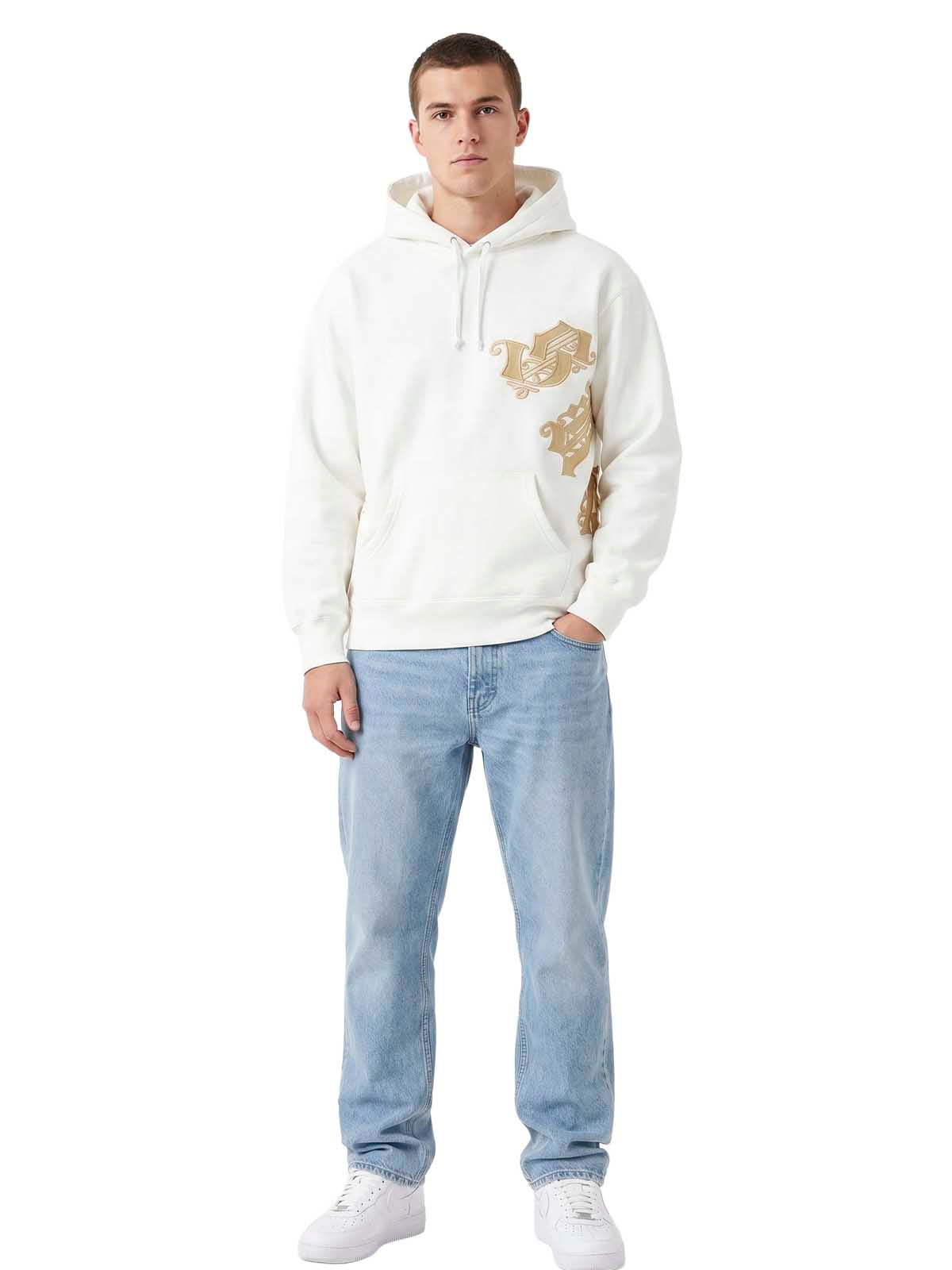 Supreme Old English Wrap Hooded Sweatshirt Mens Style : Ss21sw27