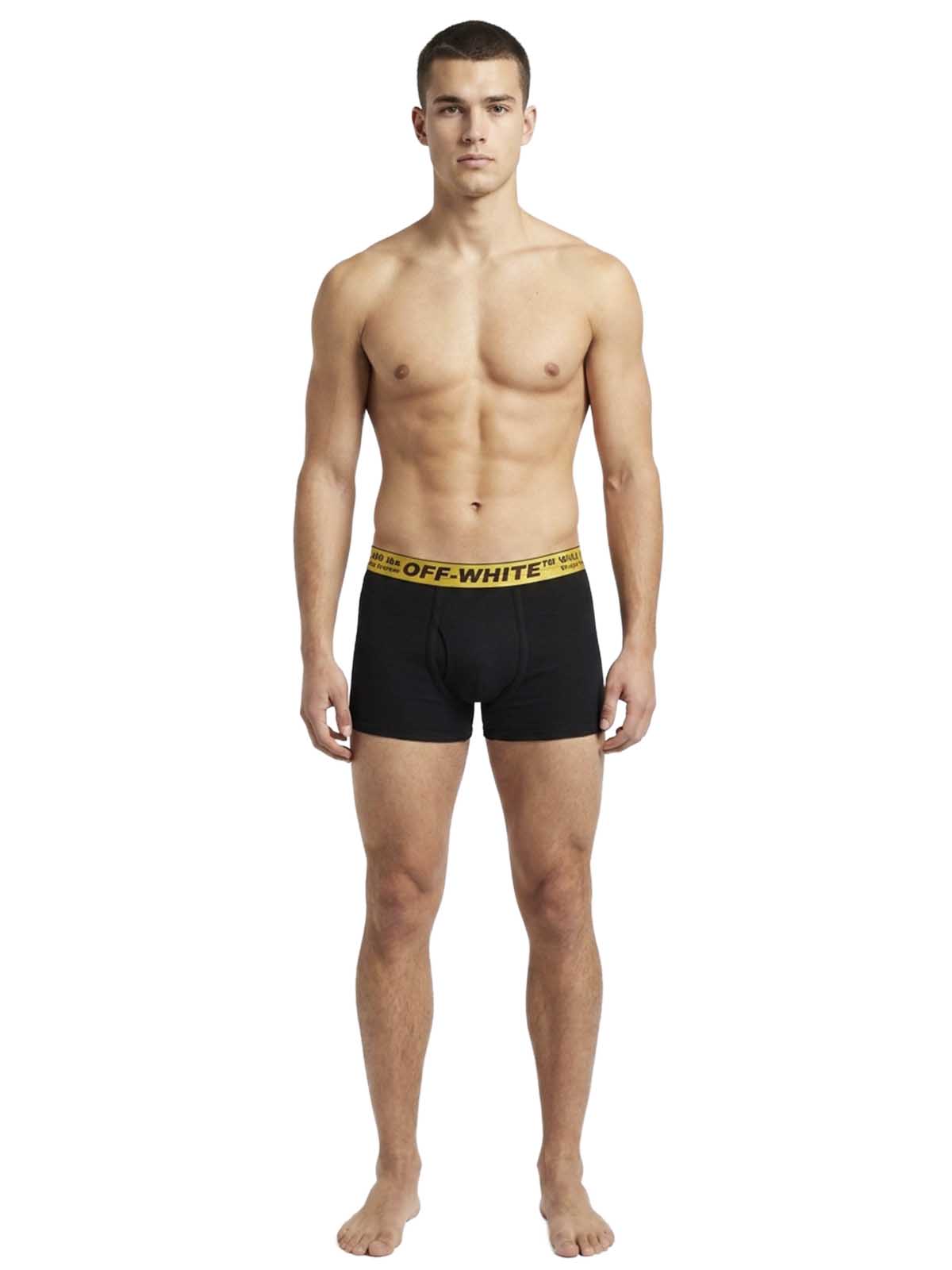 Off-white Classics Industrial Triple Pack Boxer Mens Style : Omua001c99fab0031
