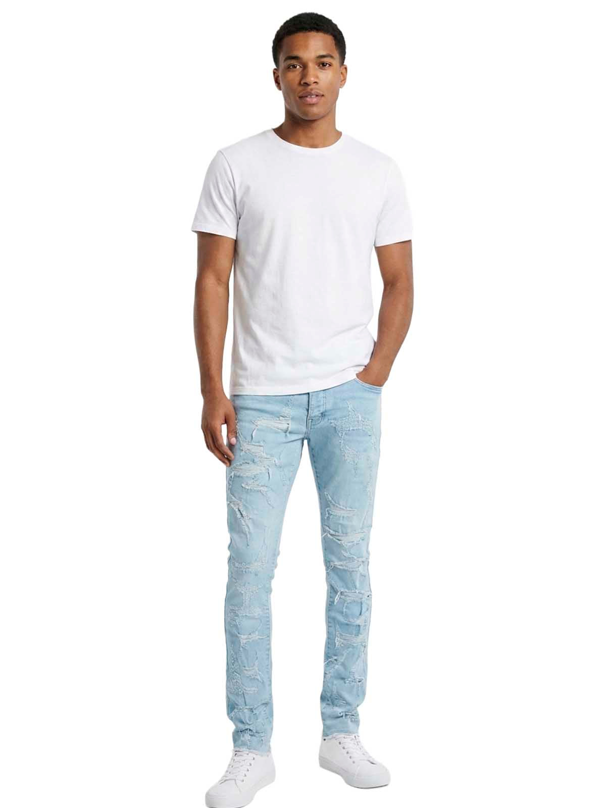 Jordan Craig Martin Stacked - Santorini Denim Jeans Mens Style : Jtf1178