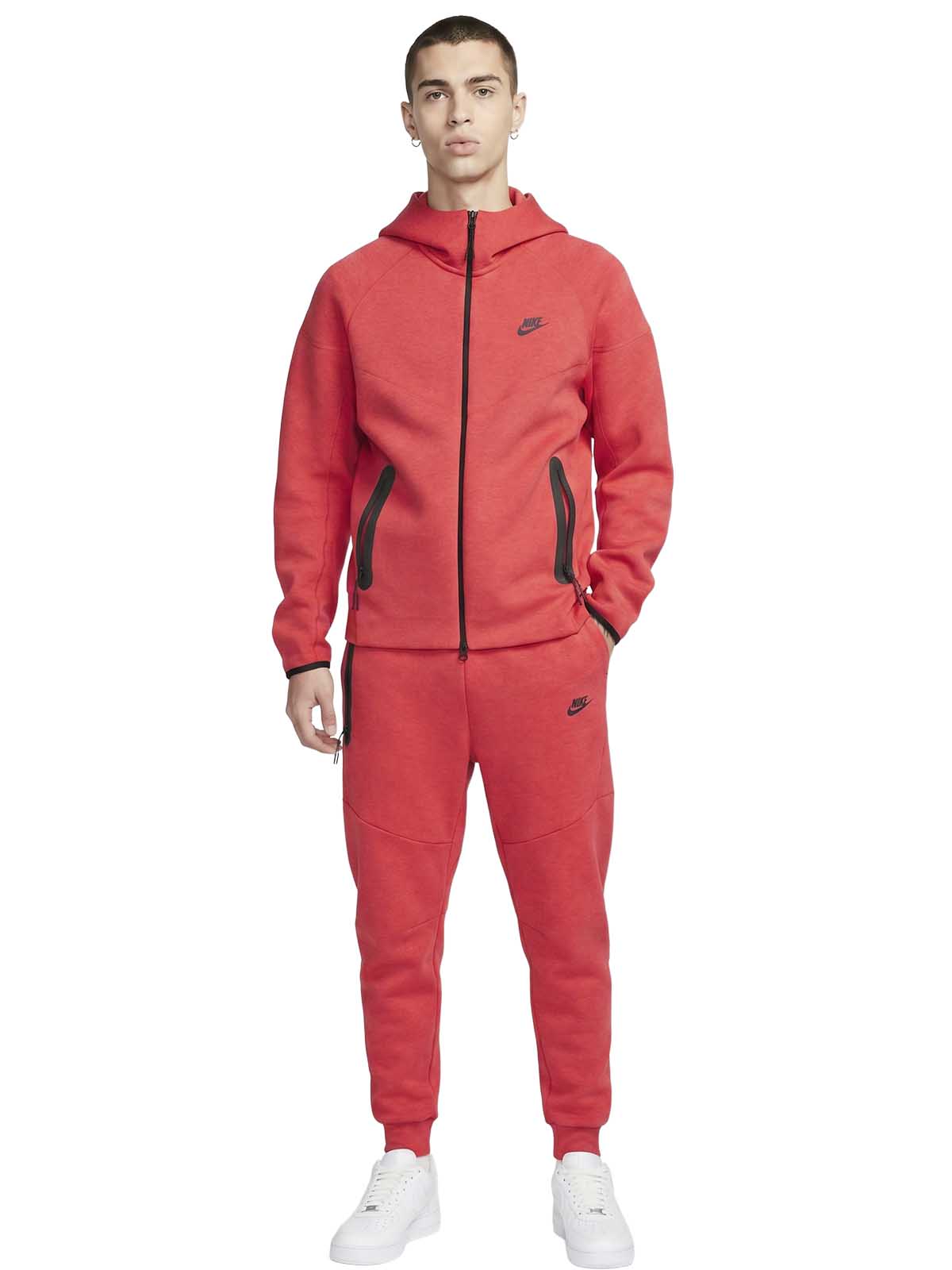 Nike Tech Fleece Full Zip Windrunner Heather Hoodie Mens Style : Fb7921