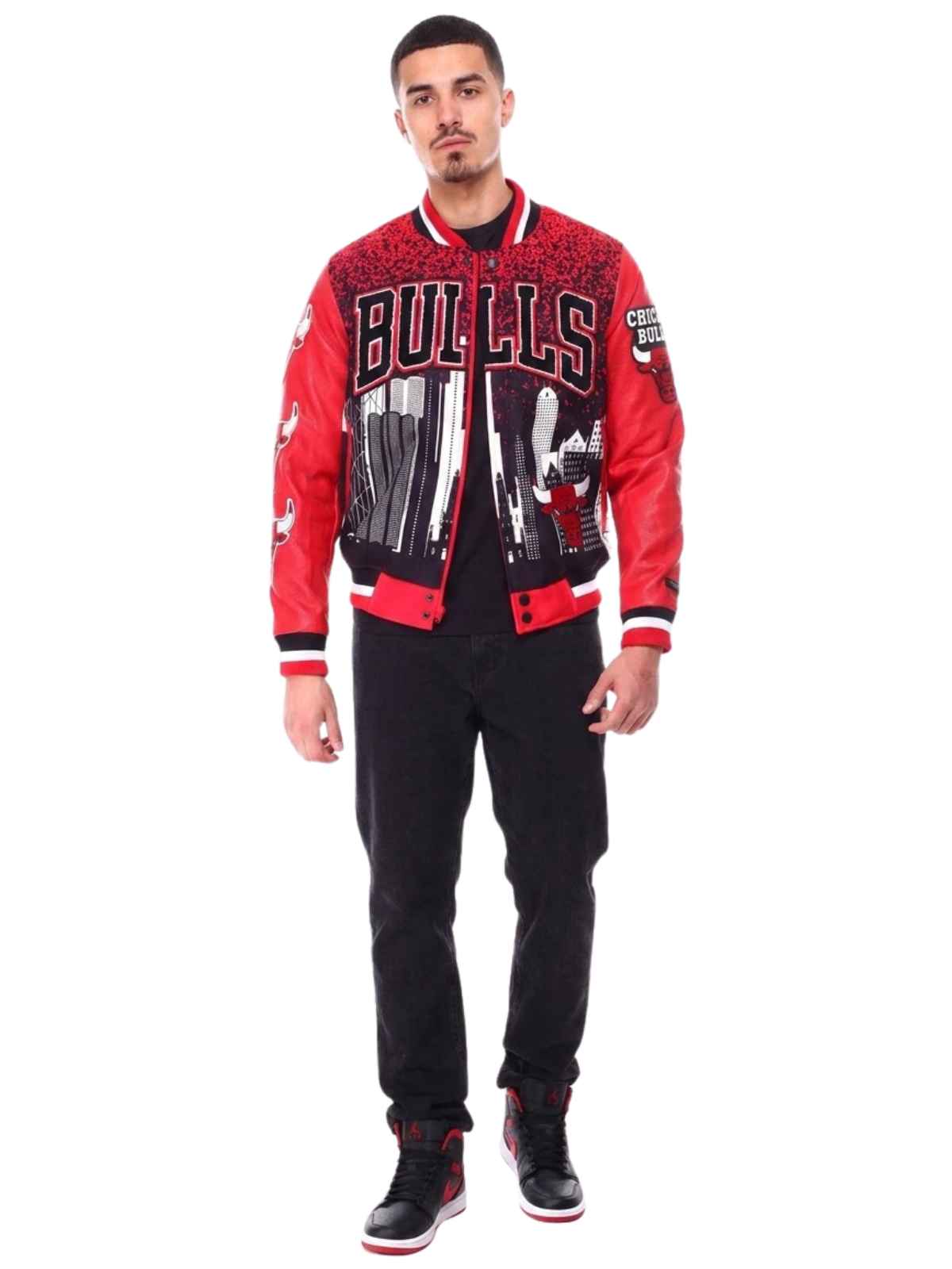 Pro Standard City Bulls Jacket Mens Style : Bcb652874