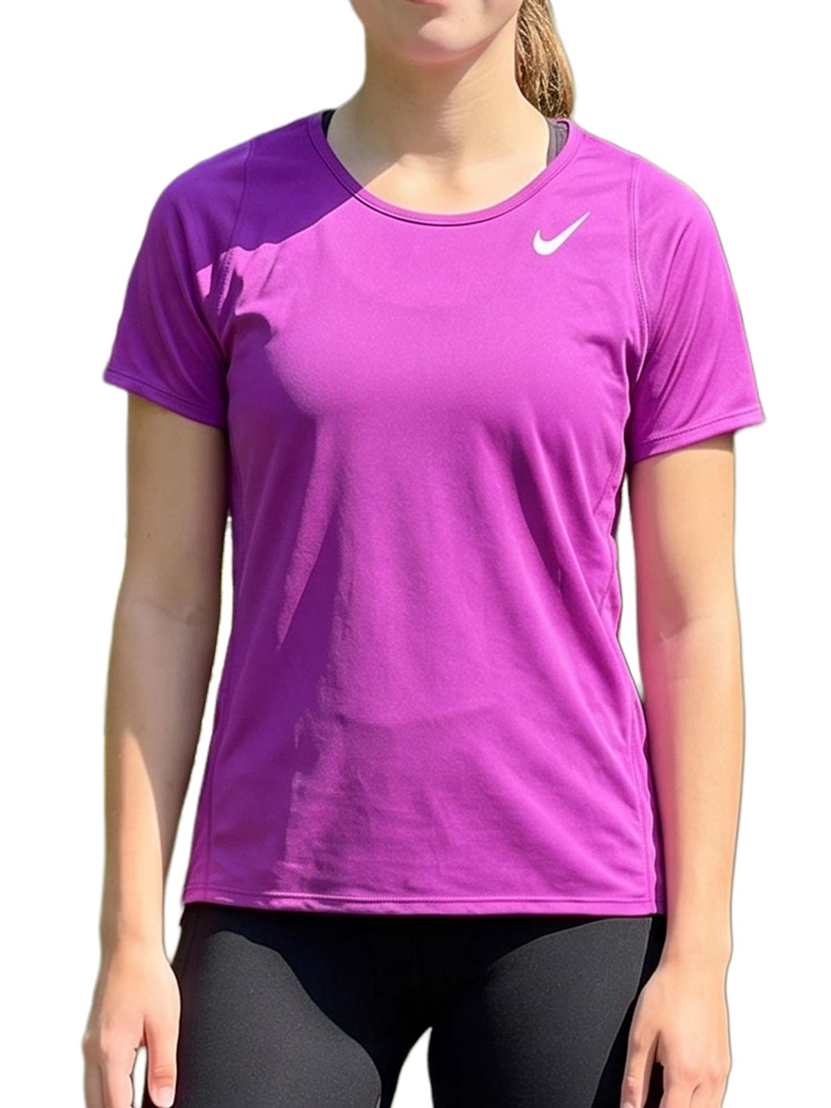 Nike Dri-fit Race Short-sleeve Running Top Womens Style : D5927