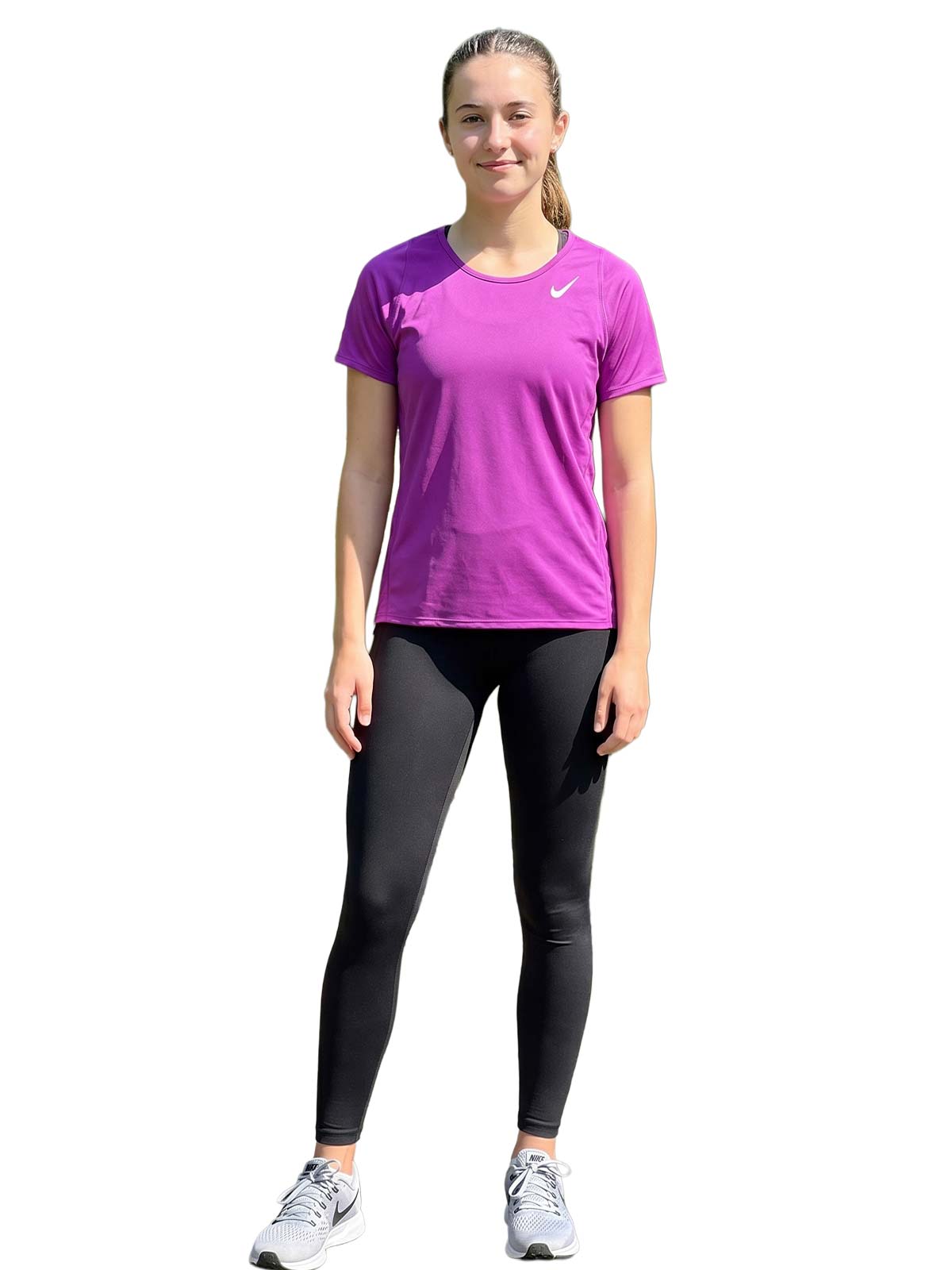 Nike Dri-fit Race Short-sleeve Running Top Womens Style : D5927