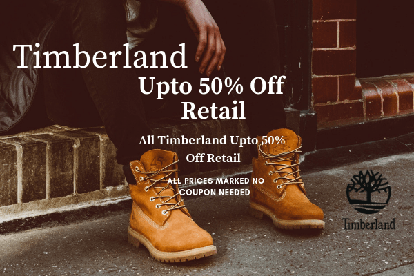 Timberland Upto 50% Off - NY Tent Sale