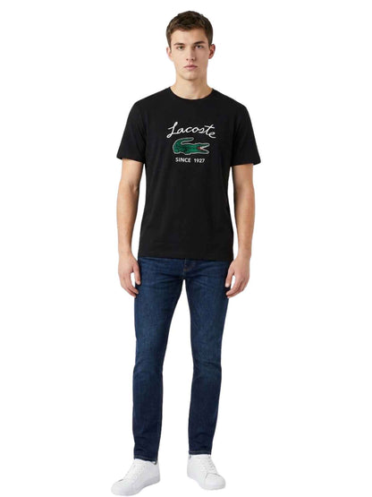 Lacoste Short Sleeve Croc Graphic Tee-shirt Mens Style : Th1375-51