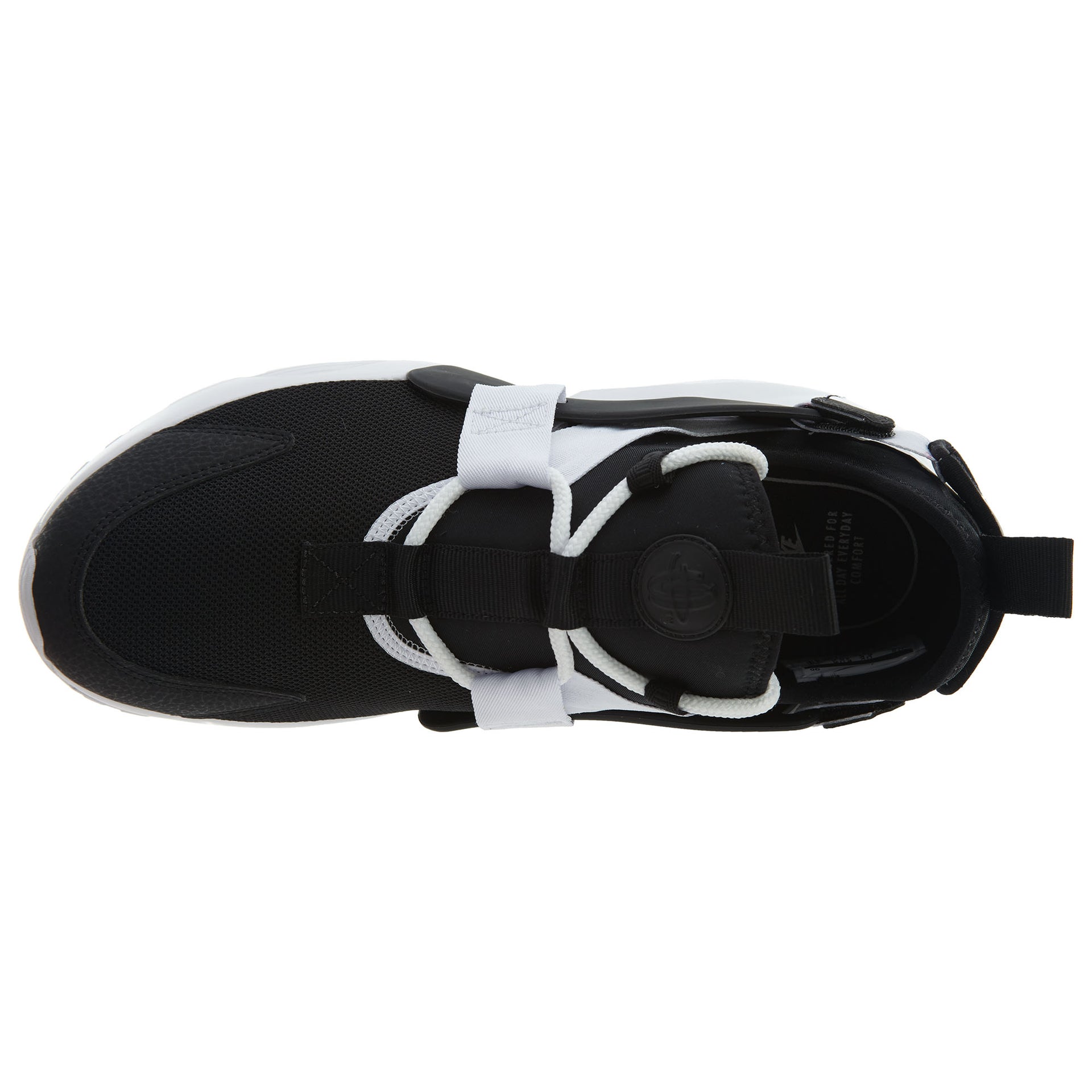 Nike Air Huarache City Low Athletic Shoes Black White  Womens Style :AH6804