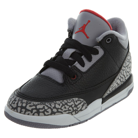 Nike Jordan 3 Retro BP 'Black Cement'  Boys / Girls Style :429487