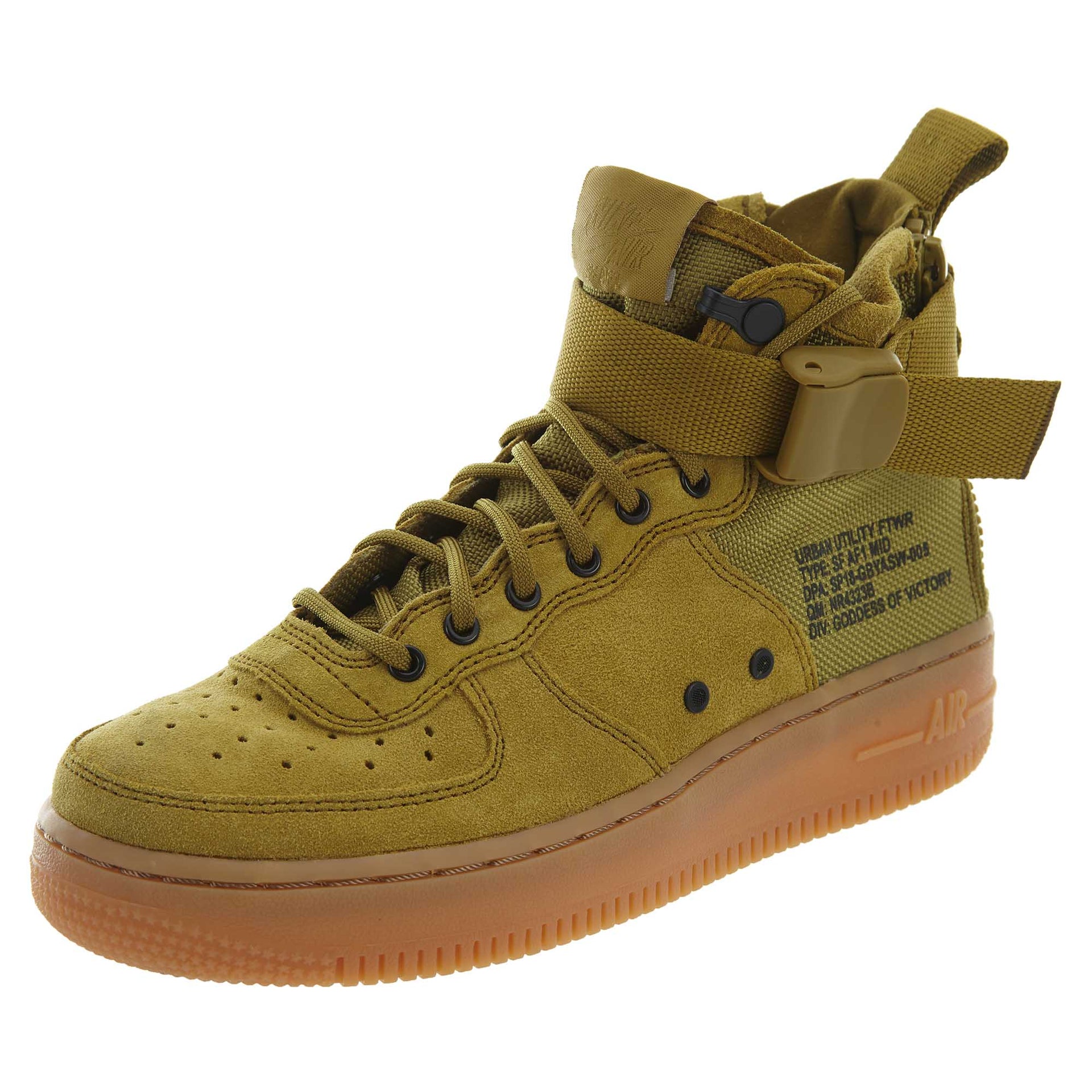 Nike SF Air Force 1 Mid Desert Moss (GS)