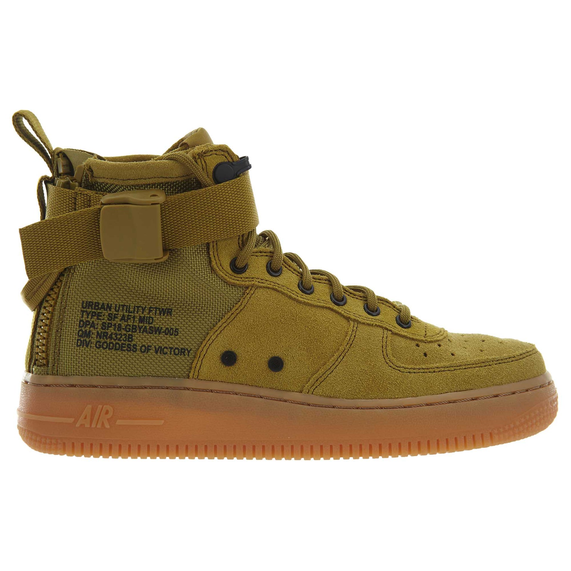 Nike SF Air Force 1 Mid Desert Moss (GS)