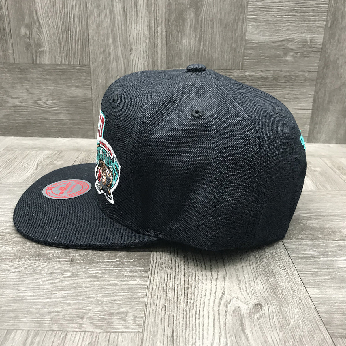 Mitchell&amp;ness Vamcouver Grizzlies Score Keeper Snapback   Unisex Style : Bh71m6