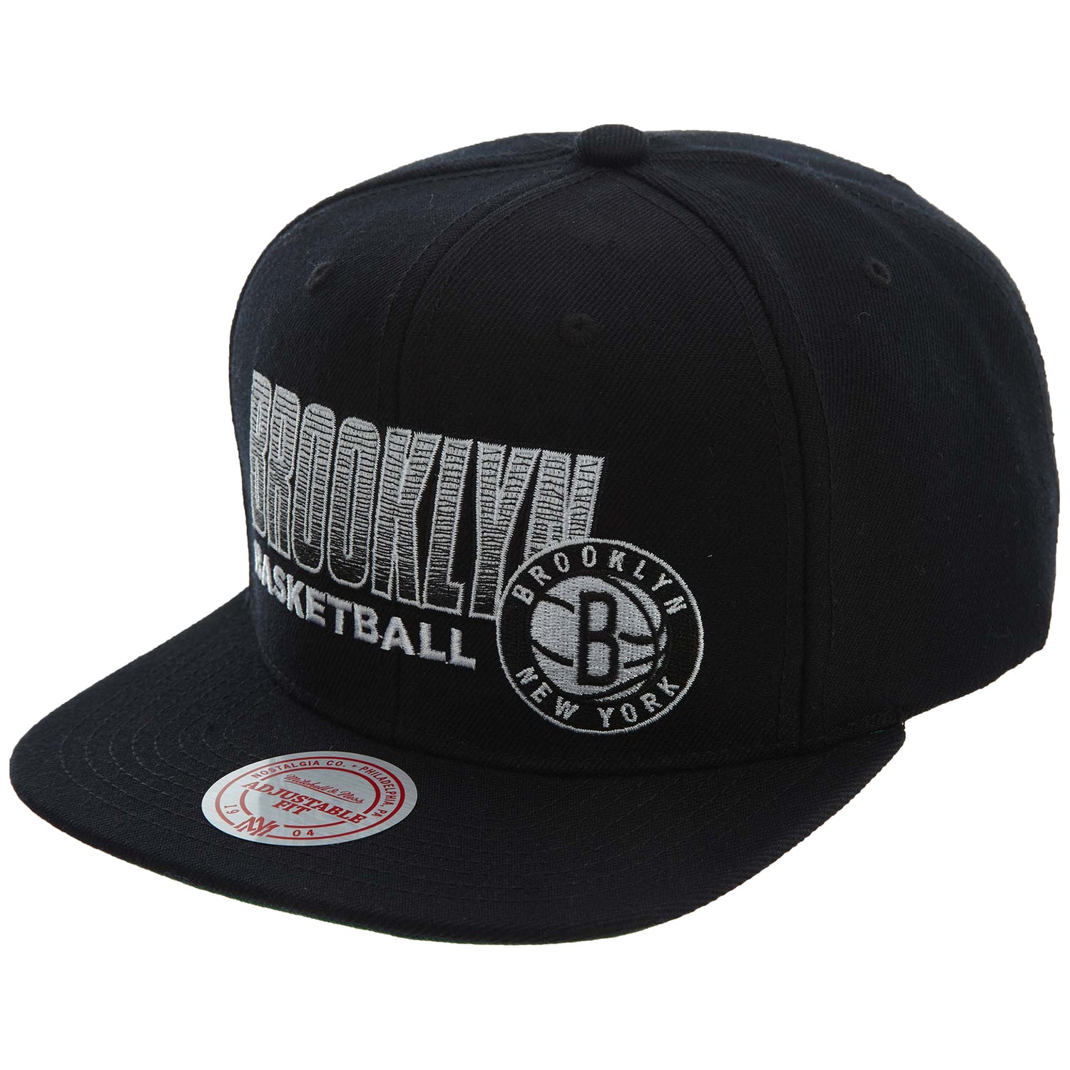 Mitchell&amp;ness Brooklyn Nets Score Keeper Snapback  Unisex Style : Bh72b5