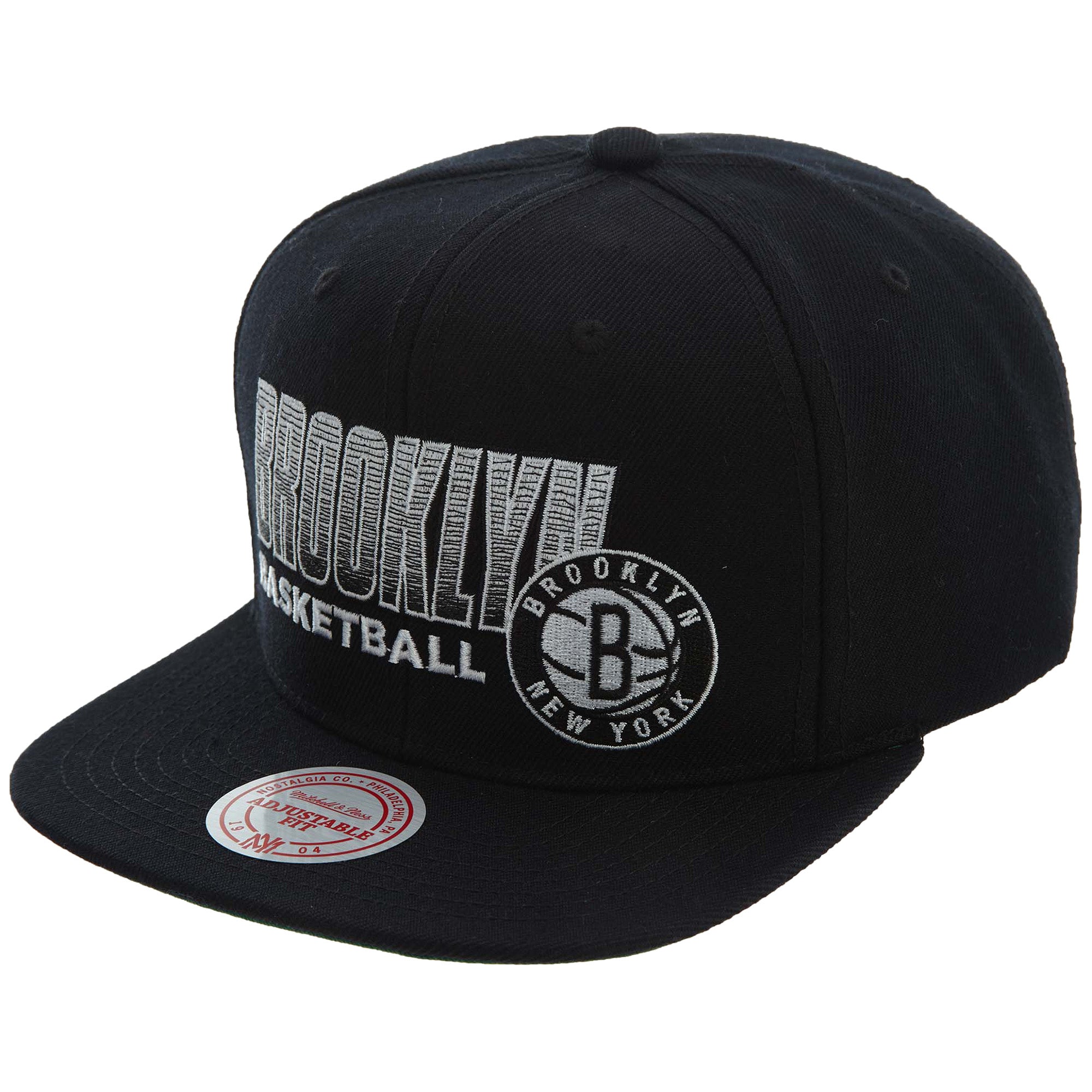 Mitchell&amp;ness Brooklyn Nets Score Keeper Snapback  Unisex Style : Bh72b5