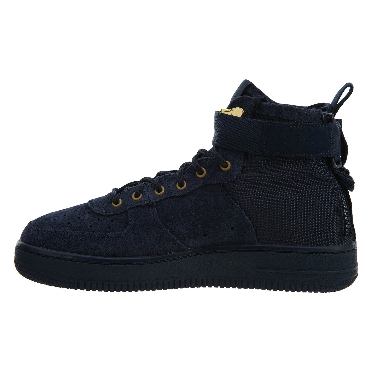 Nike SF Af1 Mid Big Kids Shoes Obsidian Blue/Black  Boys / Girls Style :AJ0424