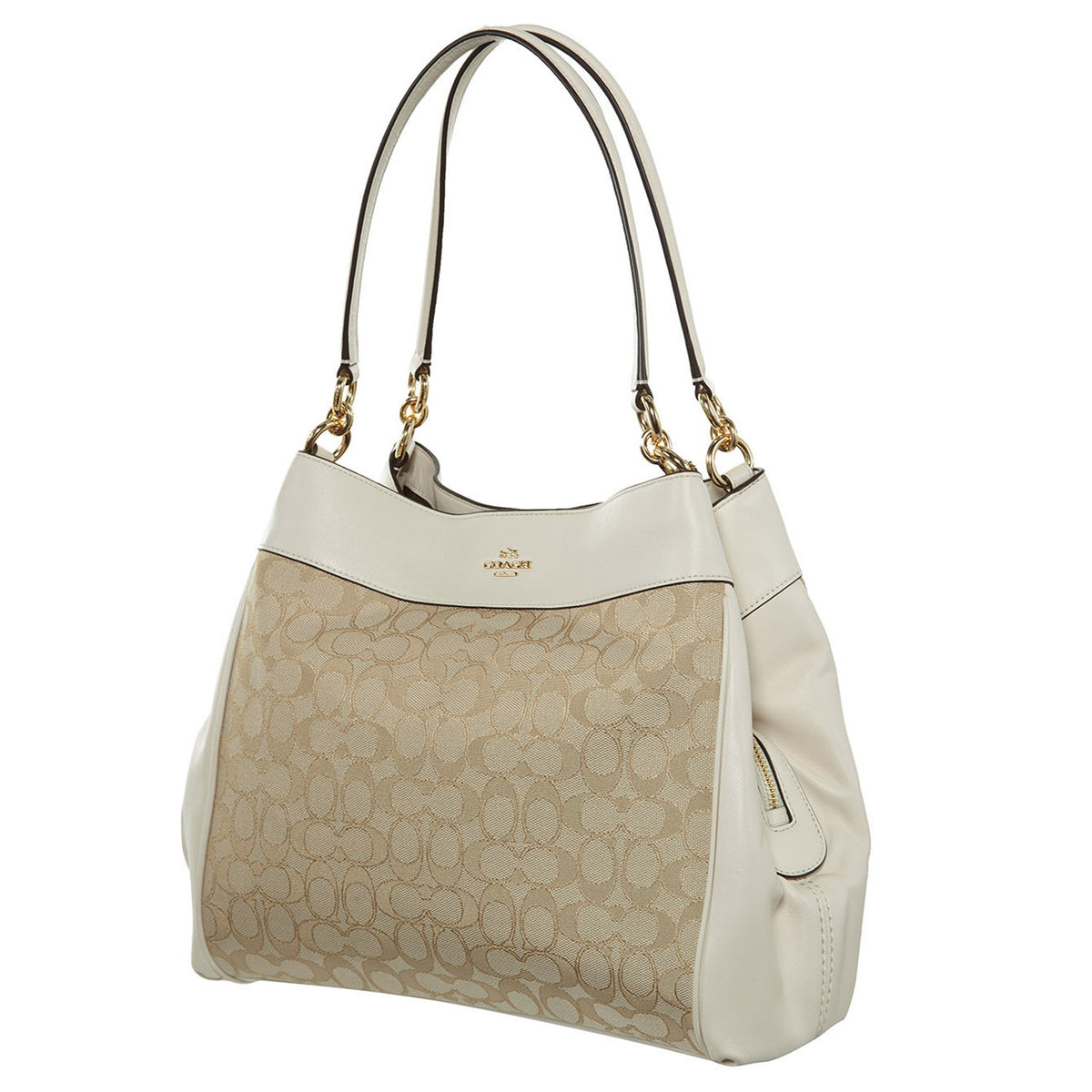 Coach Outline Signature Lexy Shoulder Handbag Womens Style : F57612
